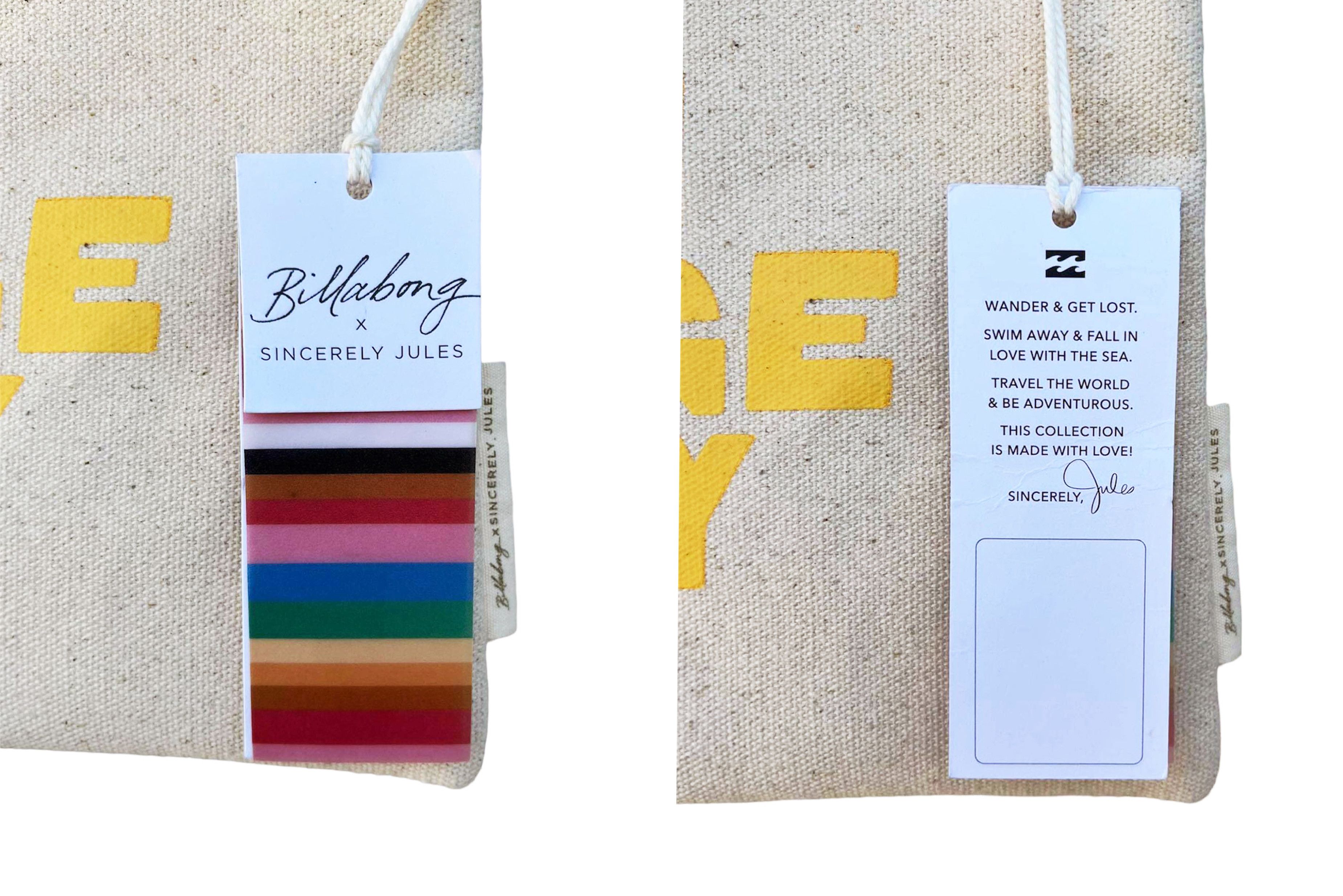 Billabong Billabong x SINCERELY JULES zipper Pouch, bikini bag Size ONE SIZE - 3 Thumbnail