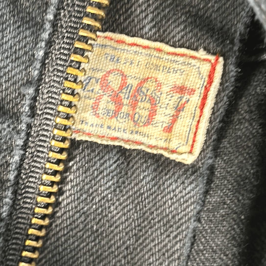 Polo Ralph Lauren VINTAGE Polo Ralph Lauren Jeans 46 Black 30 100% Cotton Mens Classic 867 Straight Leg Hudson 867 Inseam 30 Mens Size US XXL / EU 58 / 5 - 5 Thumbnail