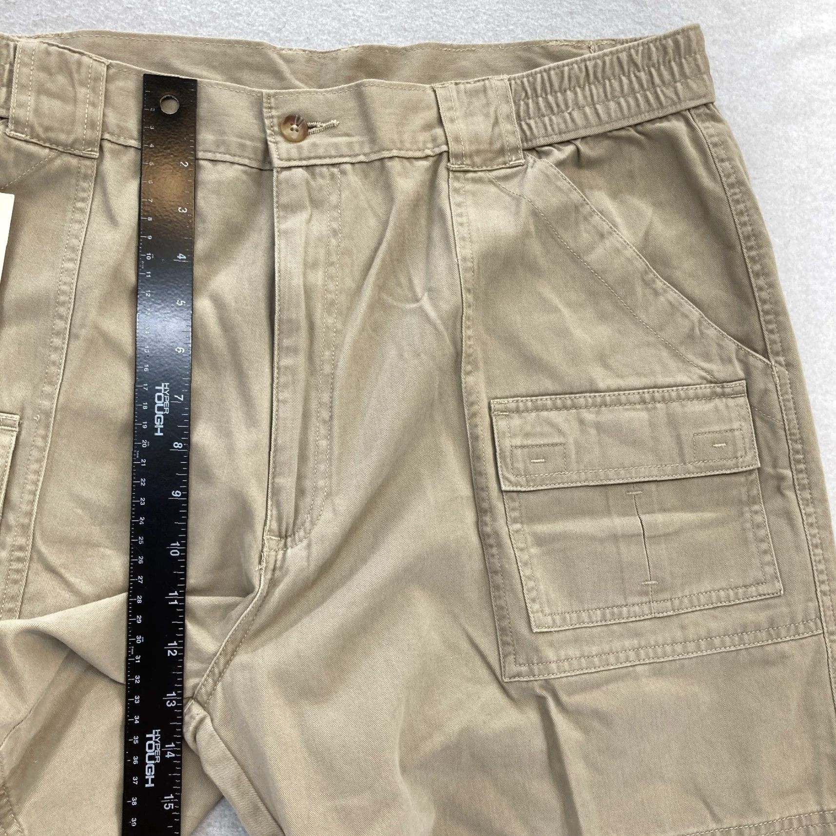 Vintage Vintage Flyers Outdoor Cargo Shorts Mens 40 Brown Canvas Hiking Travel Workwear Size US 40 / EU 56 - 6 Thumbnail