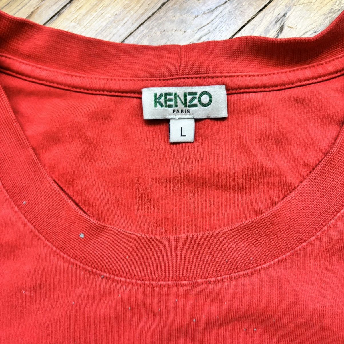 Kenzo Vintage Trashed Kenzo T-Shirt 90s ERD Y2K Rare Size US L / EU 52-54 / 3 - 5 Thumbnail