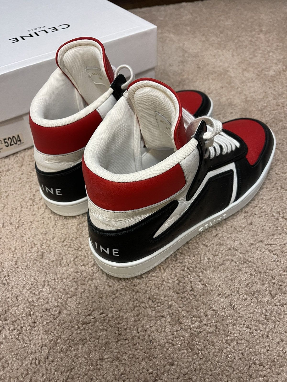 Celine Celine Z High Top Trainer Size US 11 / EU 44 - 3 Thumbnail