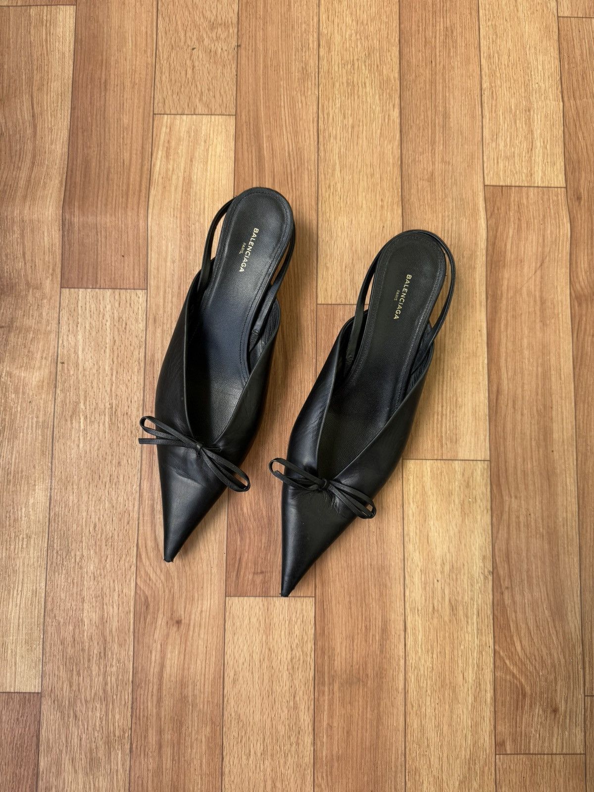 Balenciaga Balenciaga bow knife Slingback Size US 8 / IT 38 - 5 Thumbnail