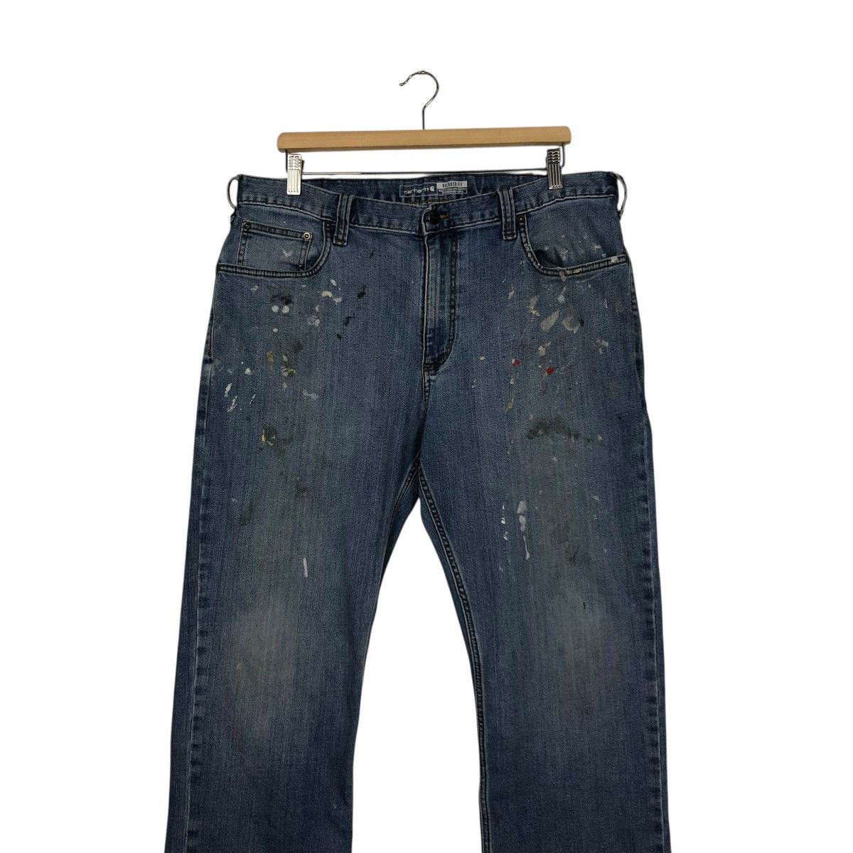 Carhartt 🔥CONSTRUCTION DESIGN VINTAGE CARHARTT DISTRESSED RUGGED FLEX Size US 36 / EU 52 - 6 Thumbnail