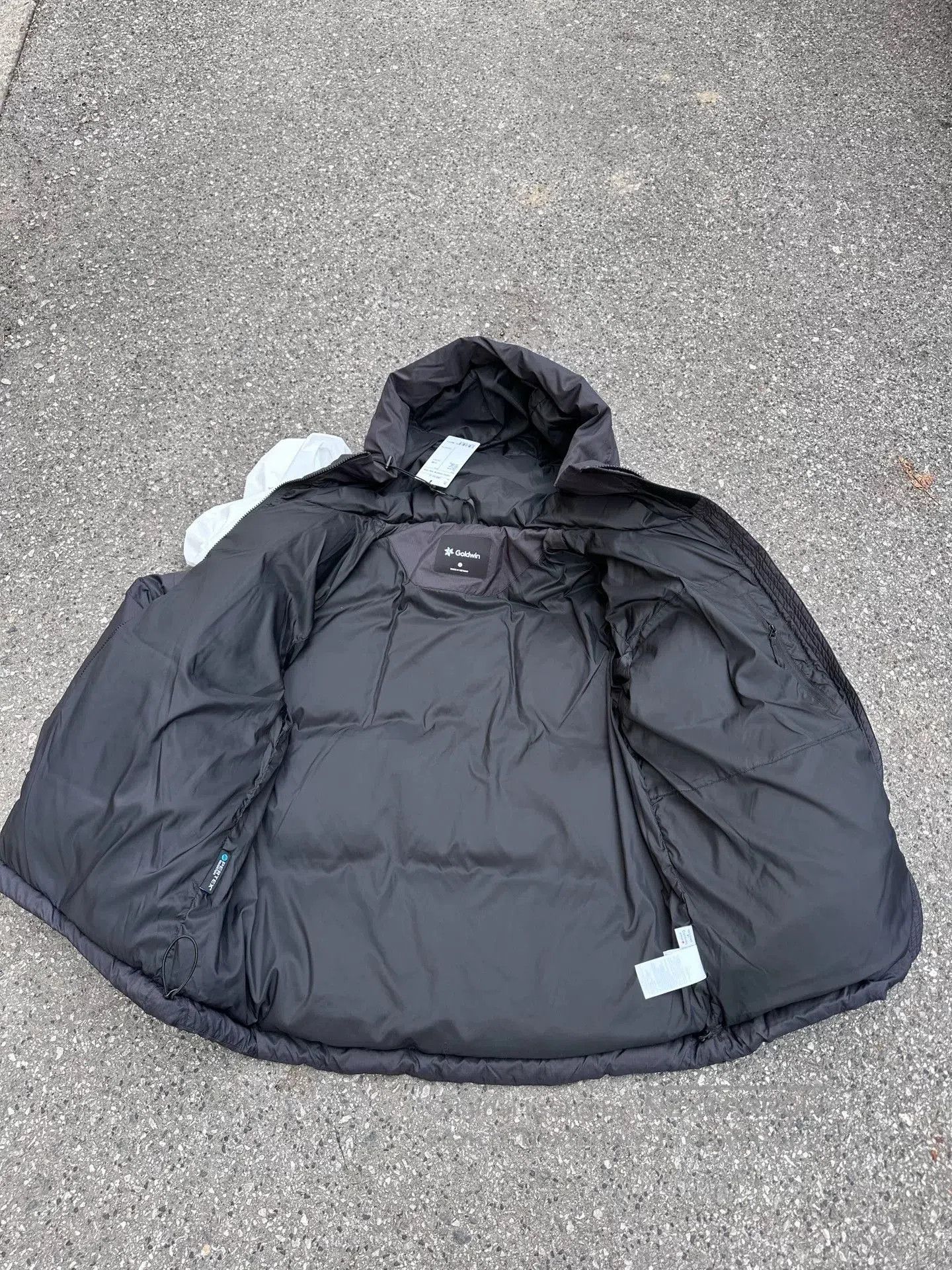 Goldwin Goldwin Perspex Quantum Hooded Down Jacket. Size US M / EU 48-50 / 2 - 8 Thumbnail