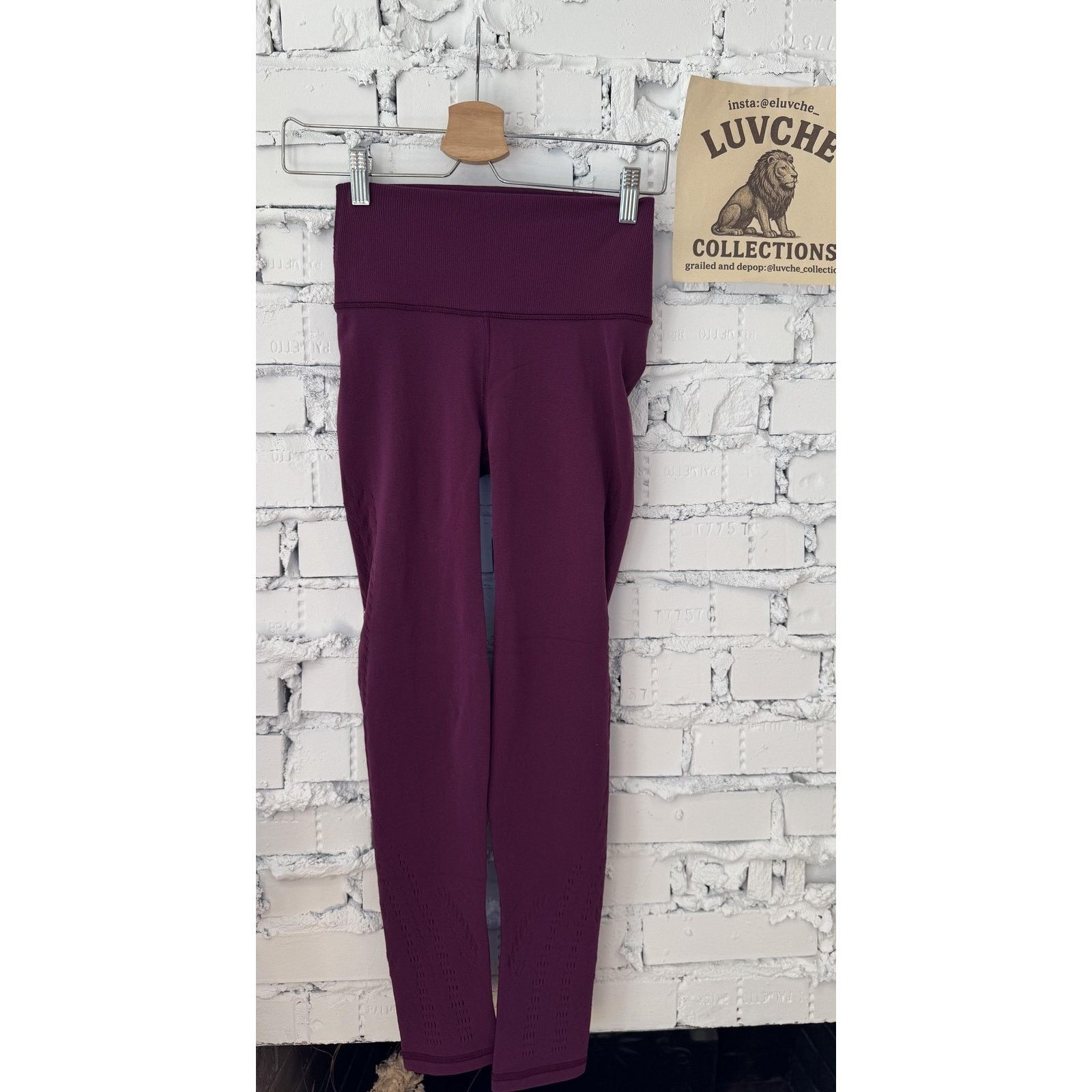Athleta Athleta Womens XS Purple Seamless High Rise Yoga Leggings Size 27" / US 4 / IT 40 - 1 Thumbnail