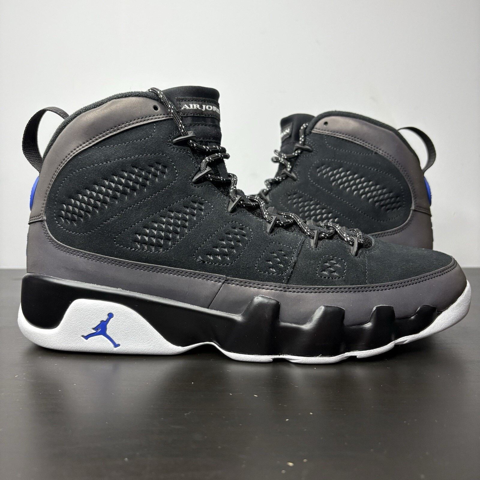 Jordan Retro Racer Blue Air Jordan Retro Racer Sneakers Mens Black