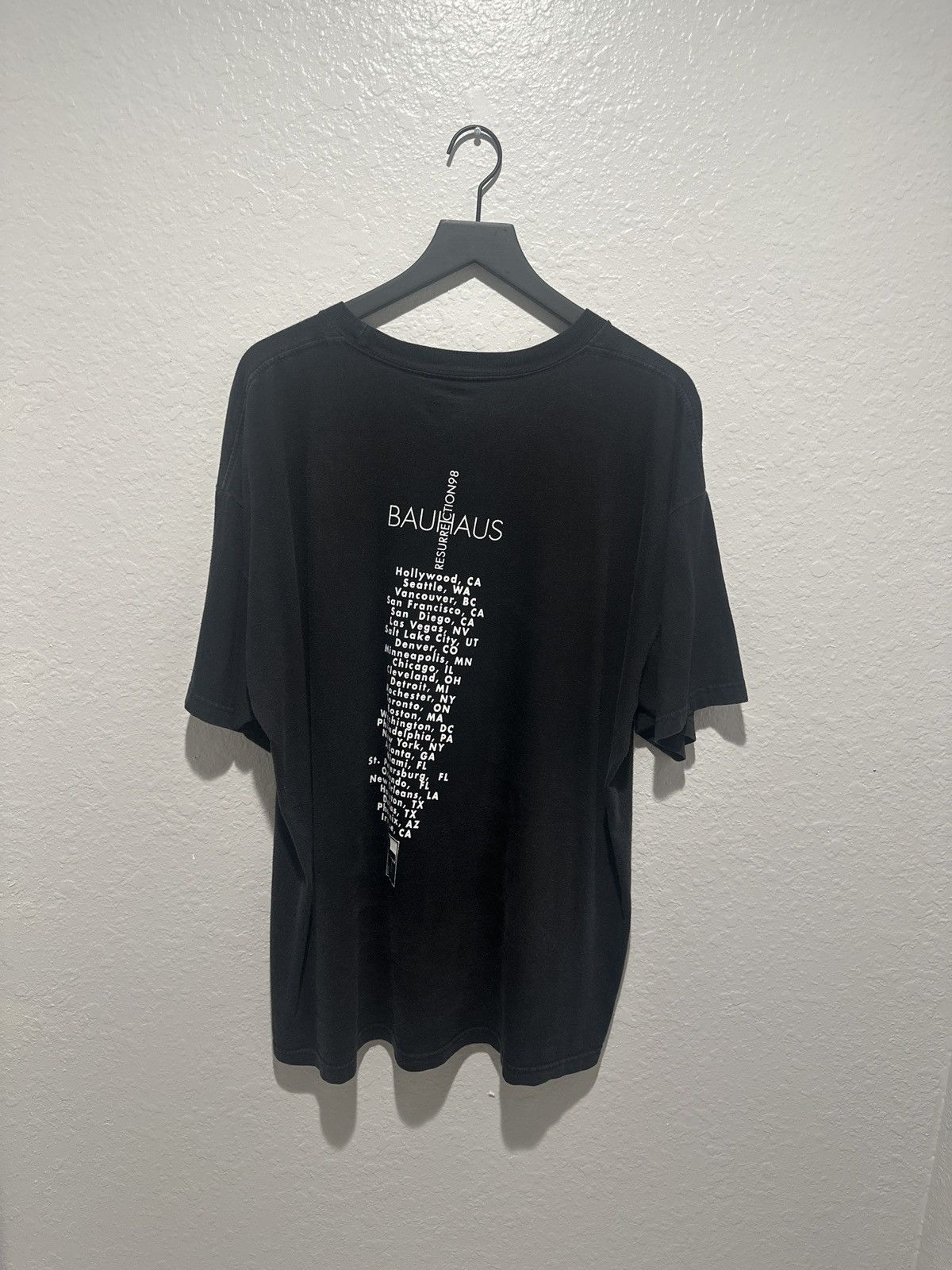 Vintage VINTAGE FADED BAUHAUS FACES TOUR TEE Size US XL / EU 56 / 4 - 3 Thumbnail