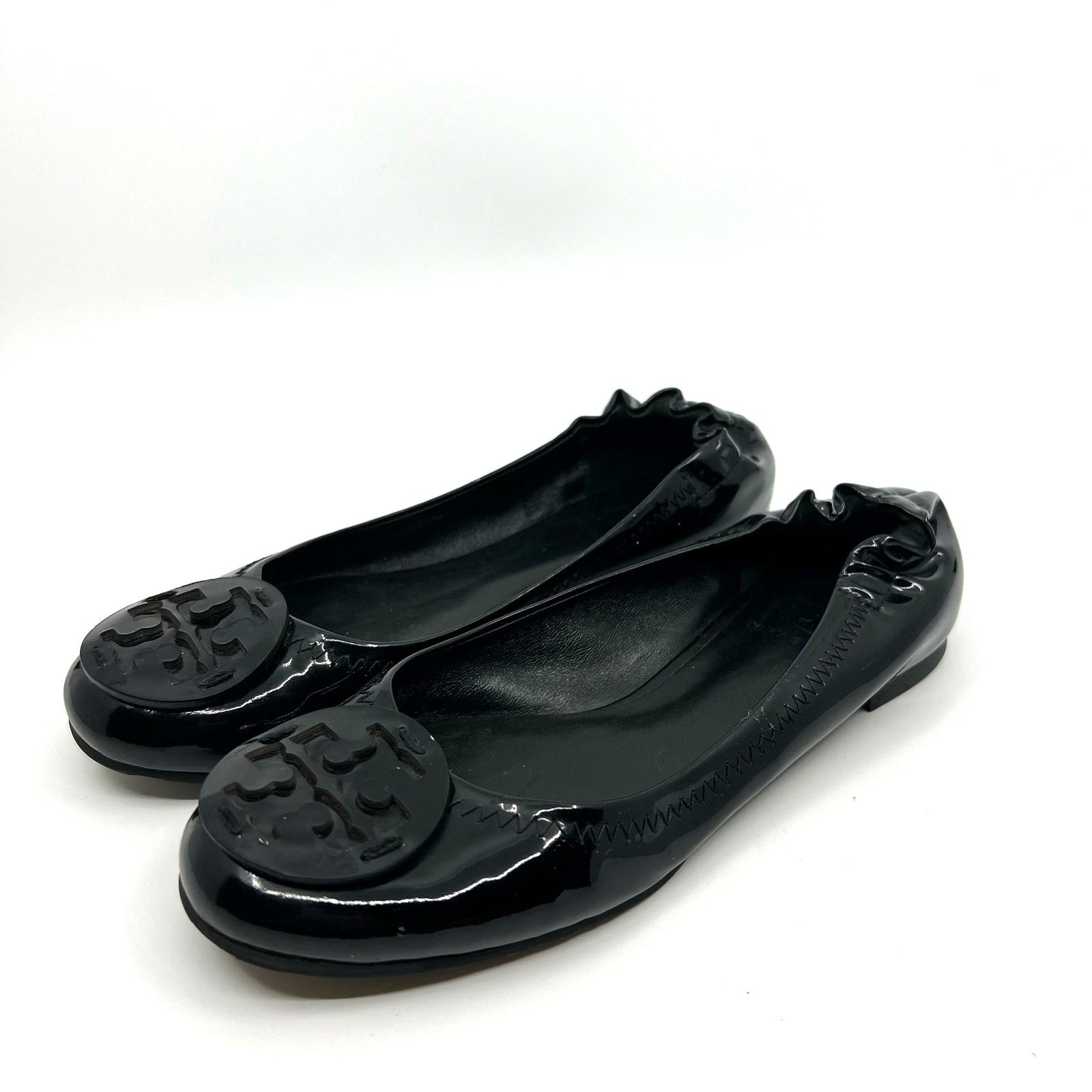 Tory Burch Tory Burch Reva Black Patent Leather Ballet Flats 5.5 US Size US 5.5 / IT 35.5 - 1 Thumbnail