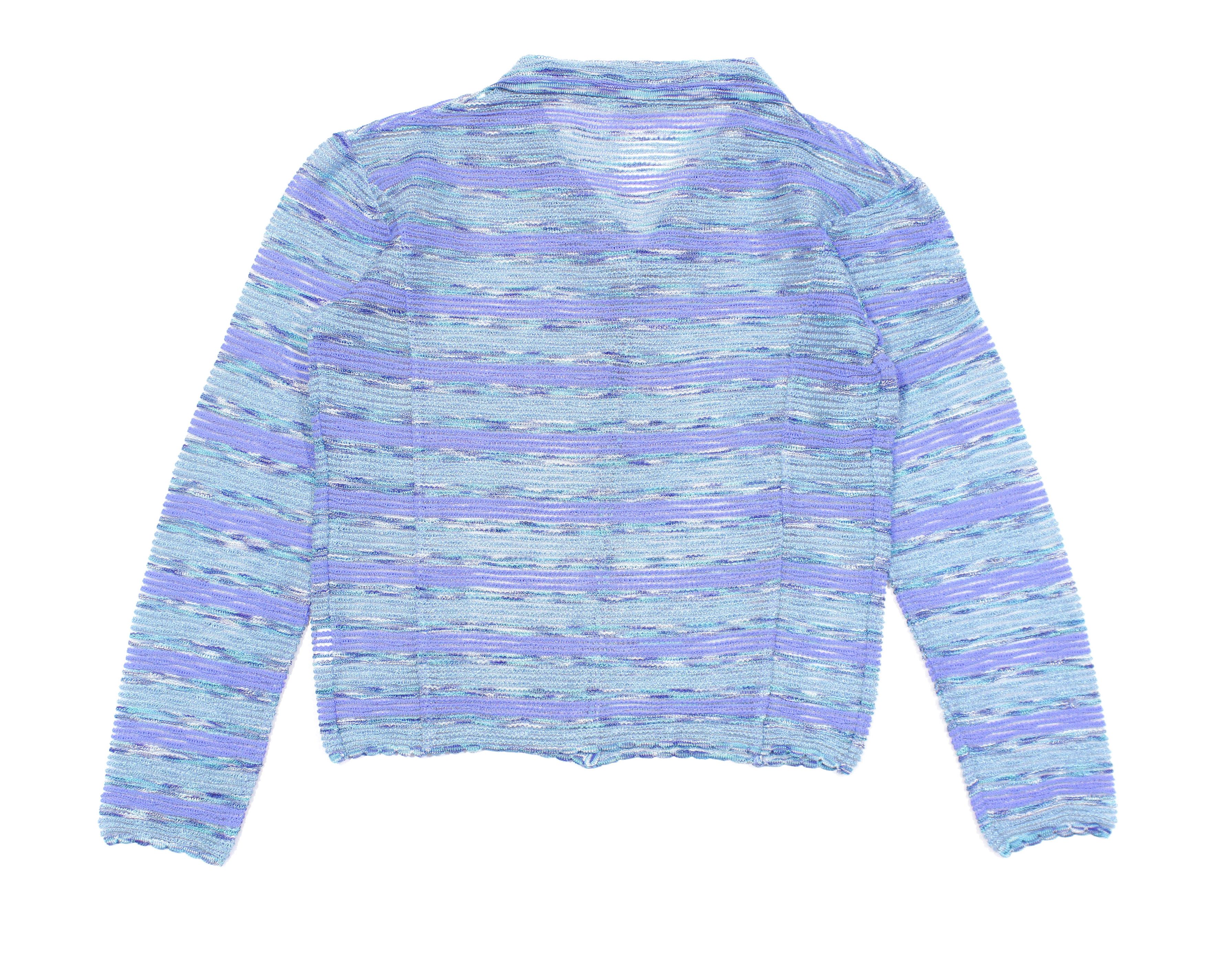 Missoni 00S Mesh Knit Vintage Size L / US 10 / IT 46 - 2 Thumbnail