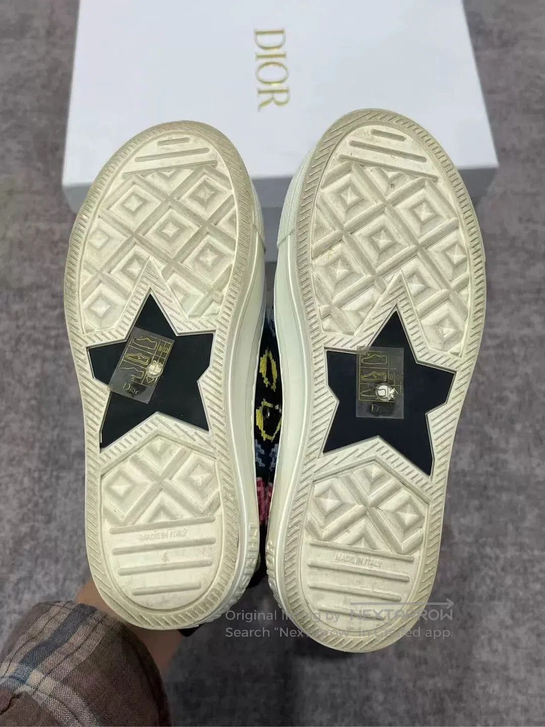 Dior Dior Floral Print Sneakers. Size US 4 / IT 34 - 8 Thumbnail
