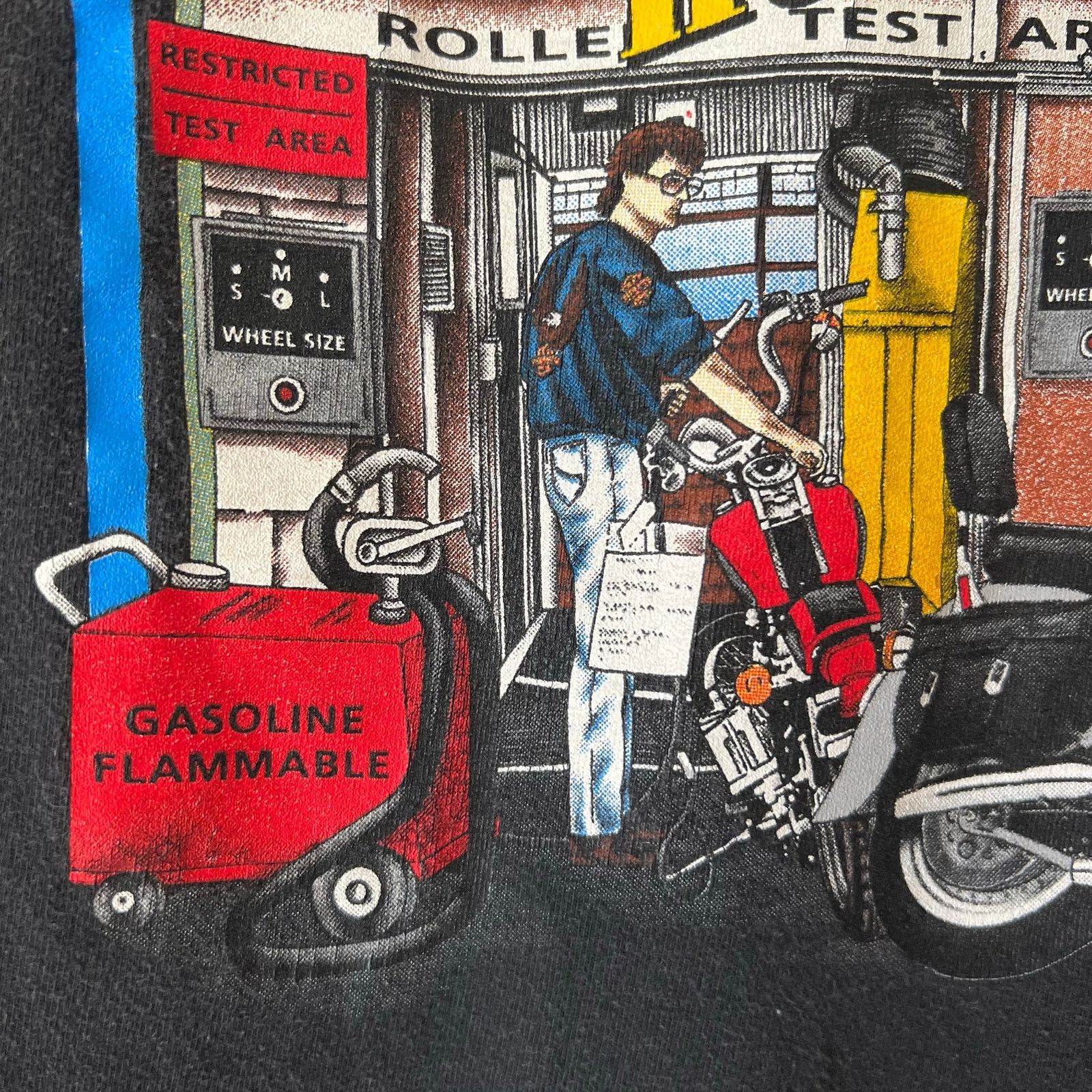 Harley Davidson 90s Harley-Davidson Tee | America Starts Here | York PA | L Size US L / EU 52-54 / 3 - 7 Thumbnail