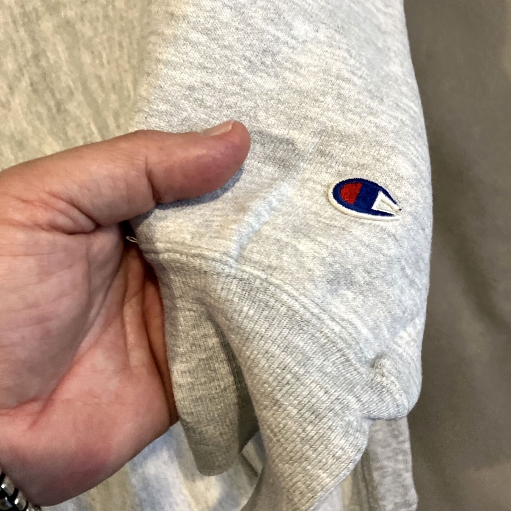 Champion VINTAGE Champion Shirt Mens L Gray RARE Reverse Weave Bridgehampton Polo Sweatshirt Size US L / EU 52-54 / 3 - 2 Thumbnail