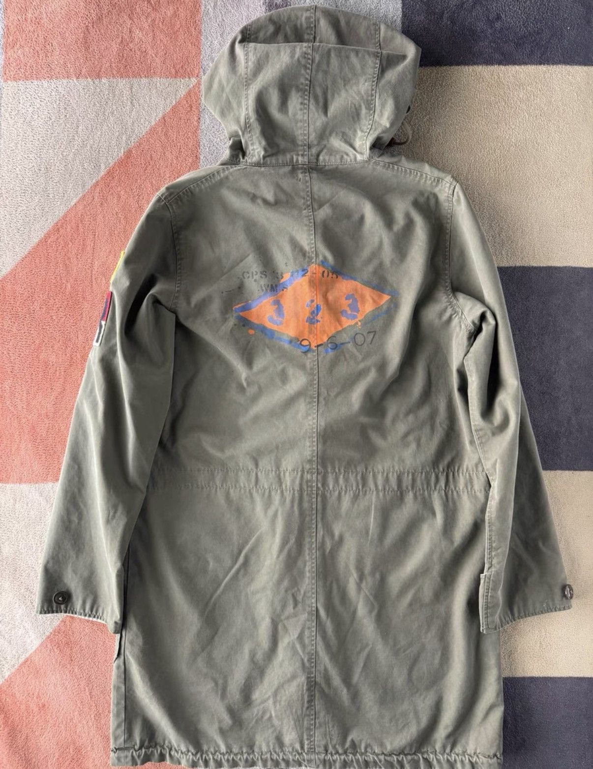Ralph Lauren Ralph Lauren RL Rugby Reversible Hooded Trench Coat K22 Size US S / EU 44-46 / 1 - 1 Thumbnail