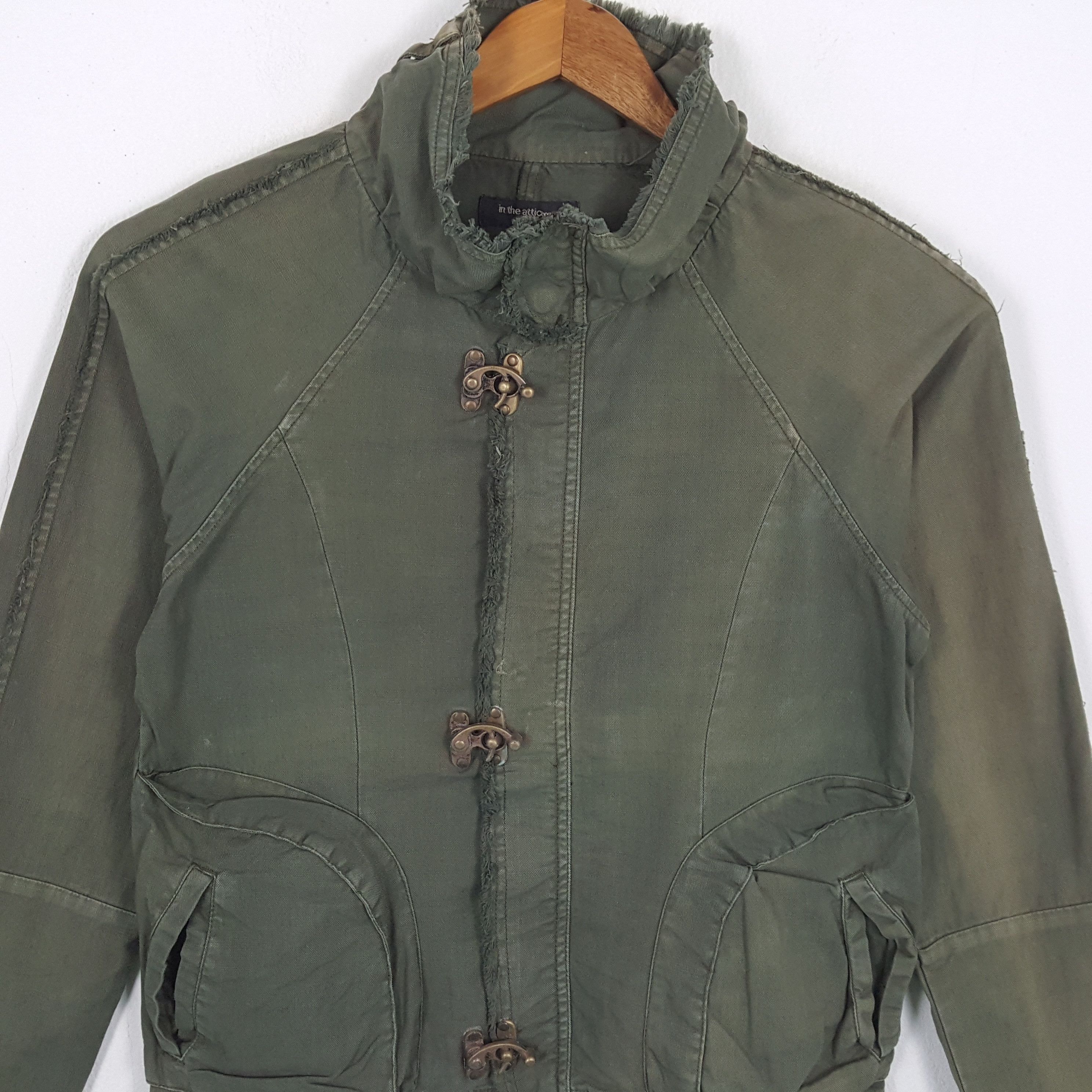In The Attic × Japanese Brand × Vintage Vintage IN THE ATTIC HOMME Japanese Punk Style Jacket Size US S / EU 44-46 / 1 - 2 Thumbnail