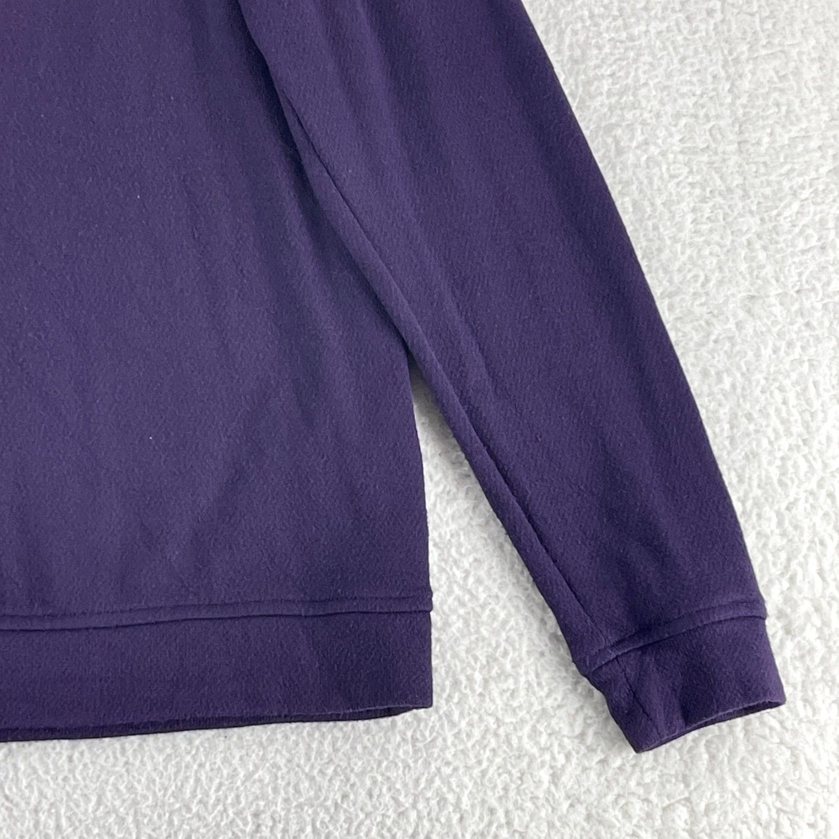 Ted Baker Ted Baker London Purple 1/4 Zip Knit Sweater Mens Long Sleeve Pullover Size 2XL Size US XXL / EU 58 / 5 - 3 Thumbnail
