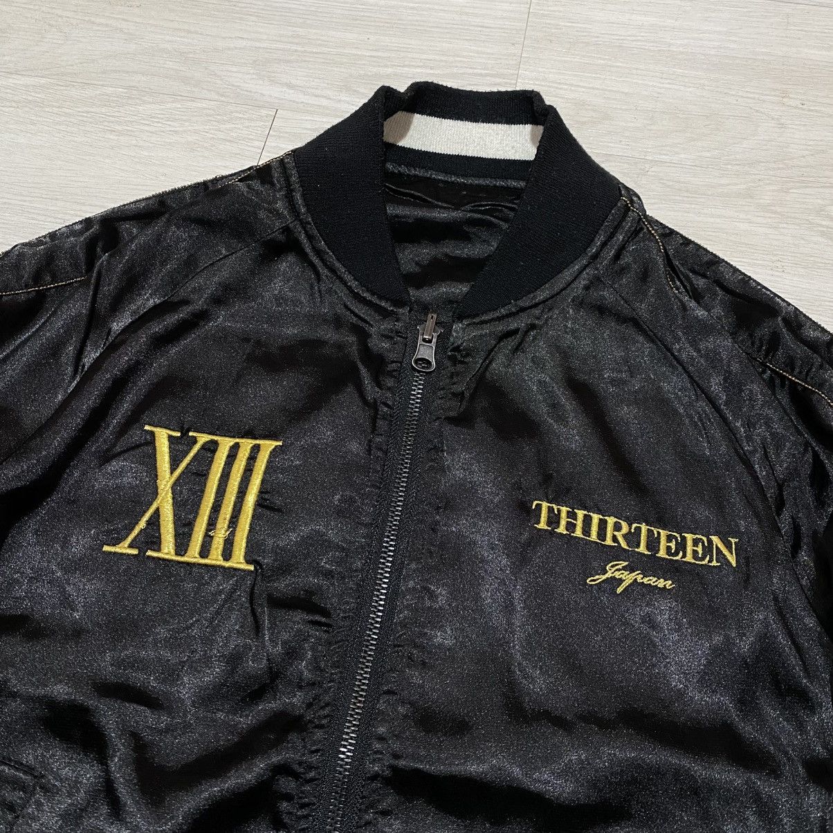 Japanese Brand 2000s y2k thriteen japan reversible sukajan jacket Size US S / EU 44-46 / 1 - 9 Thumbnail