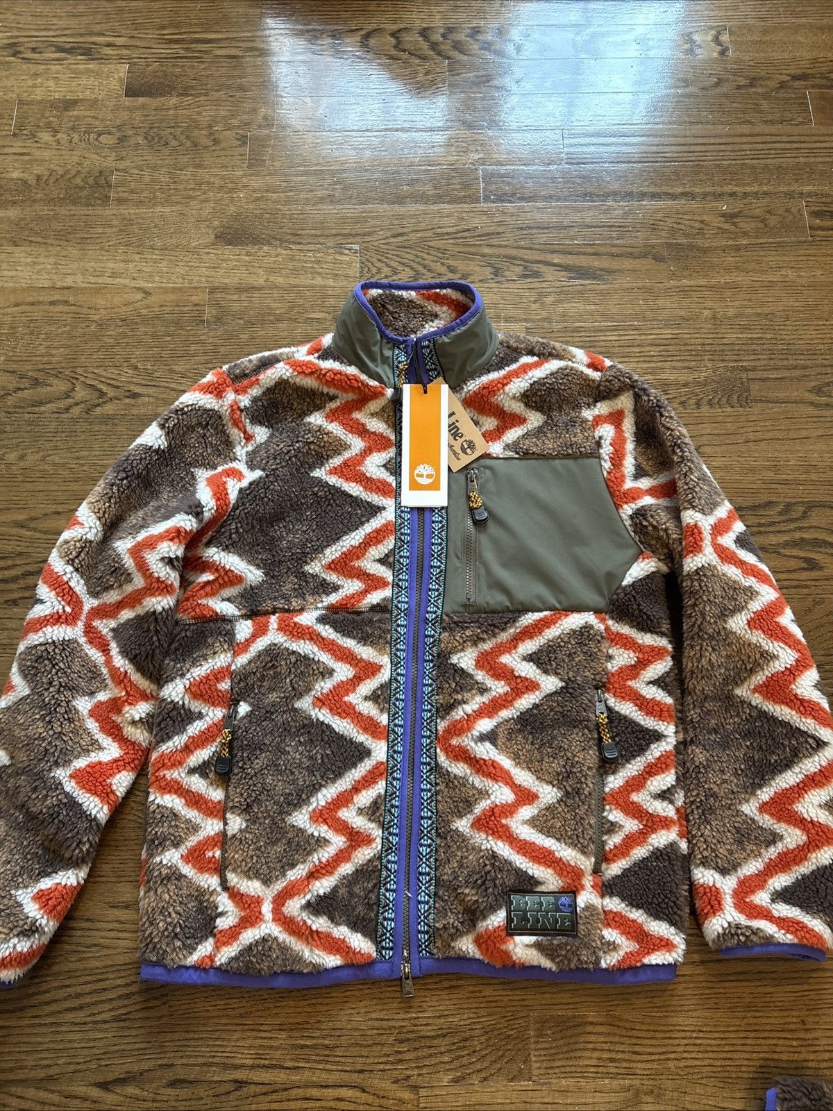 Bee Line by Billionaire Boys Club × Billionaire Boys Club × Timberland Timberland x Bee Line x BBC Fleece Set NWT sz Sm “Zig Zag” Size US S / EU 44-46 / 1 - 4 Thumbnail