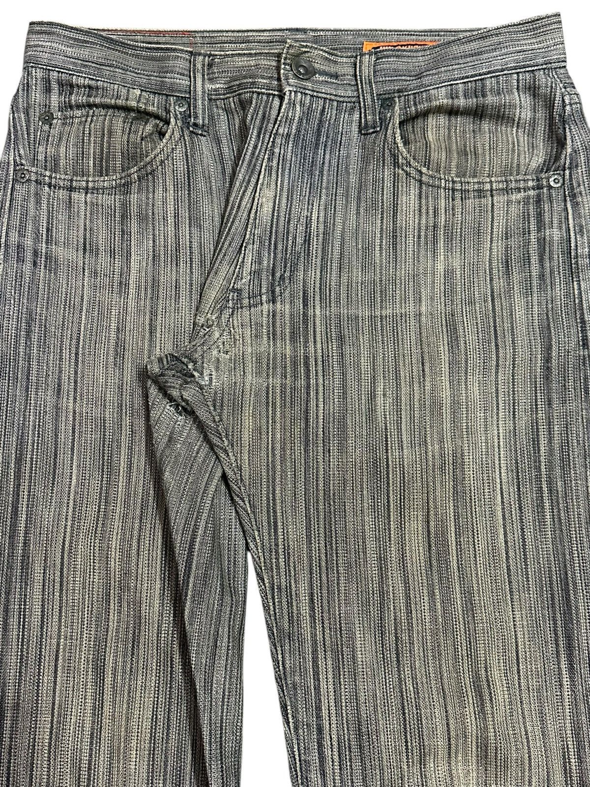 Other Vintage Japanese Brand Mud Wash Style Denim Jeans Size US 31 - 4 Thumbnail