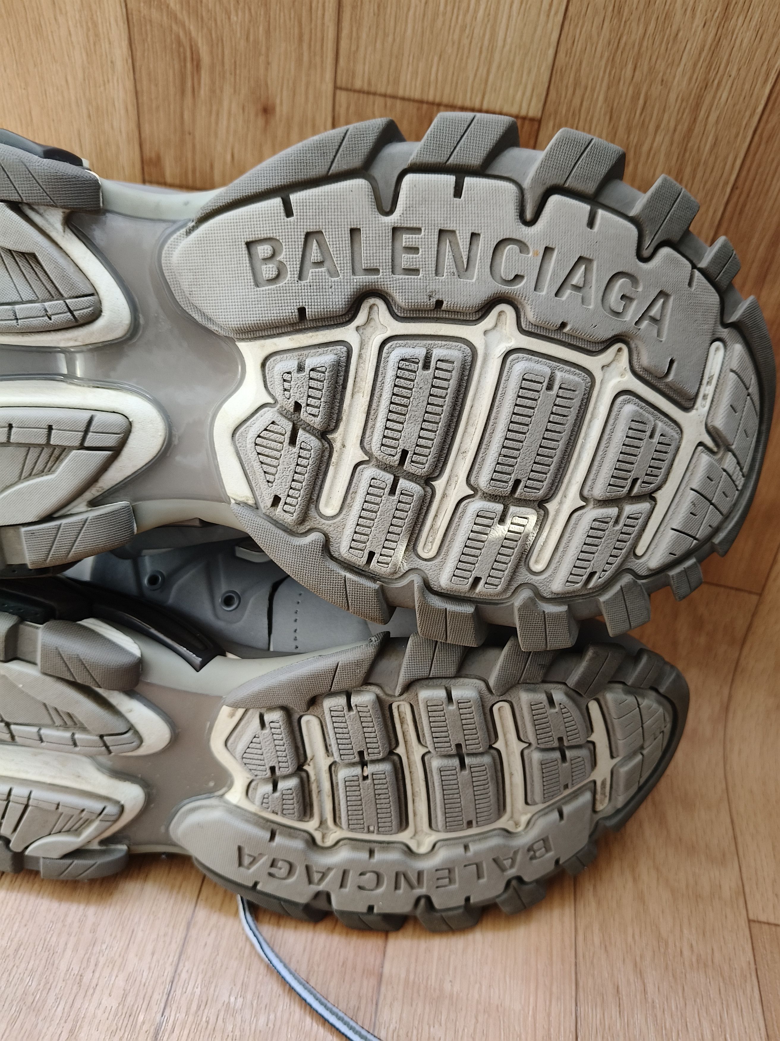 Balenciaga 💥BALENCIAGA TRACK BLACK / GREY SNEAKERS Size US 8 / EU 41 - 17 Thumbnail
