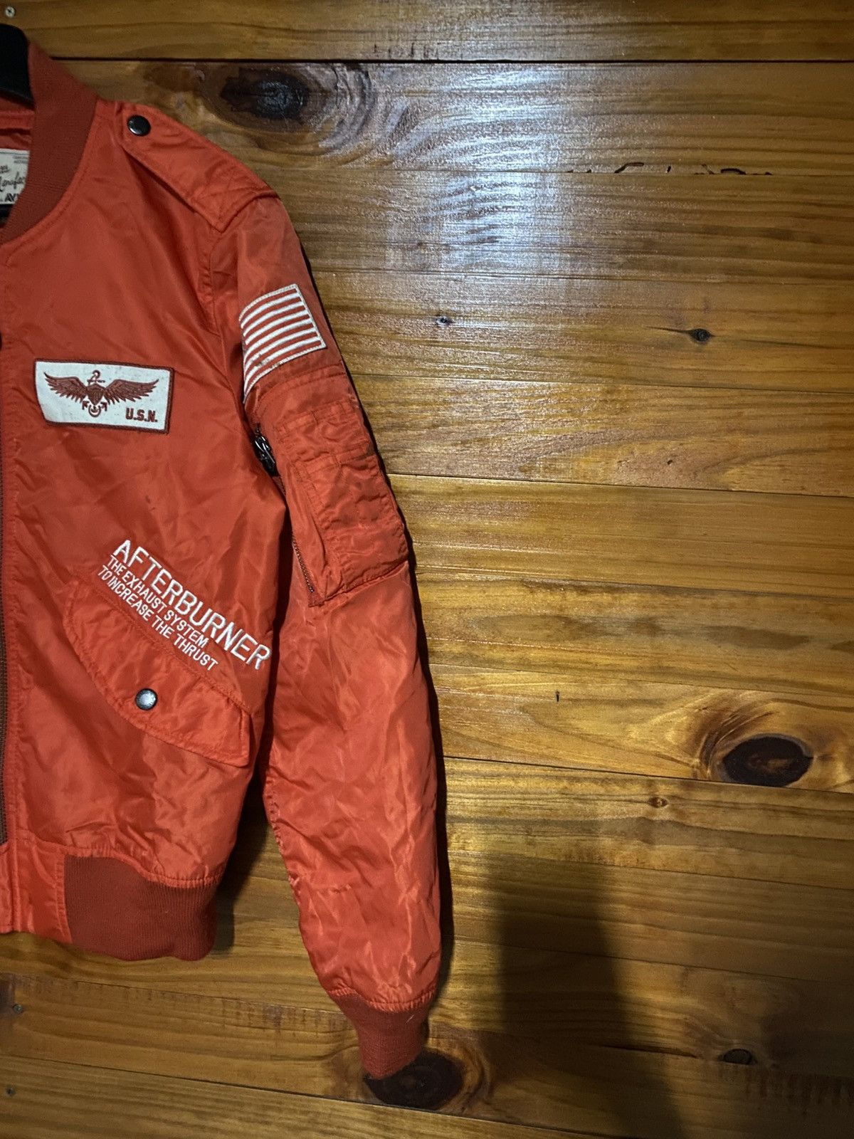 Avirex Avirex Supersonic Flight MA-1 Jacket F14 Tomcat Patch Bomber Size US M / EU 48-50 / 2 - 7 Thumbnail