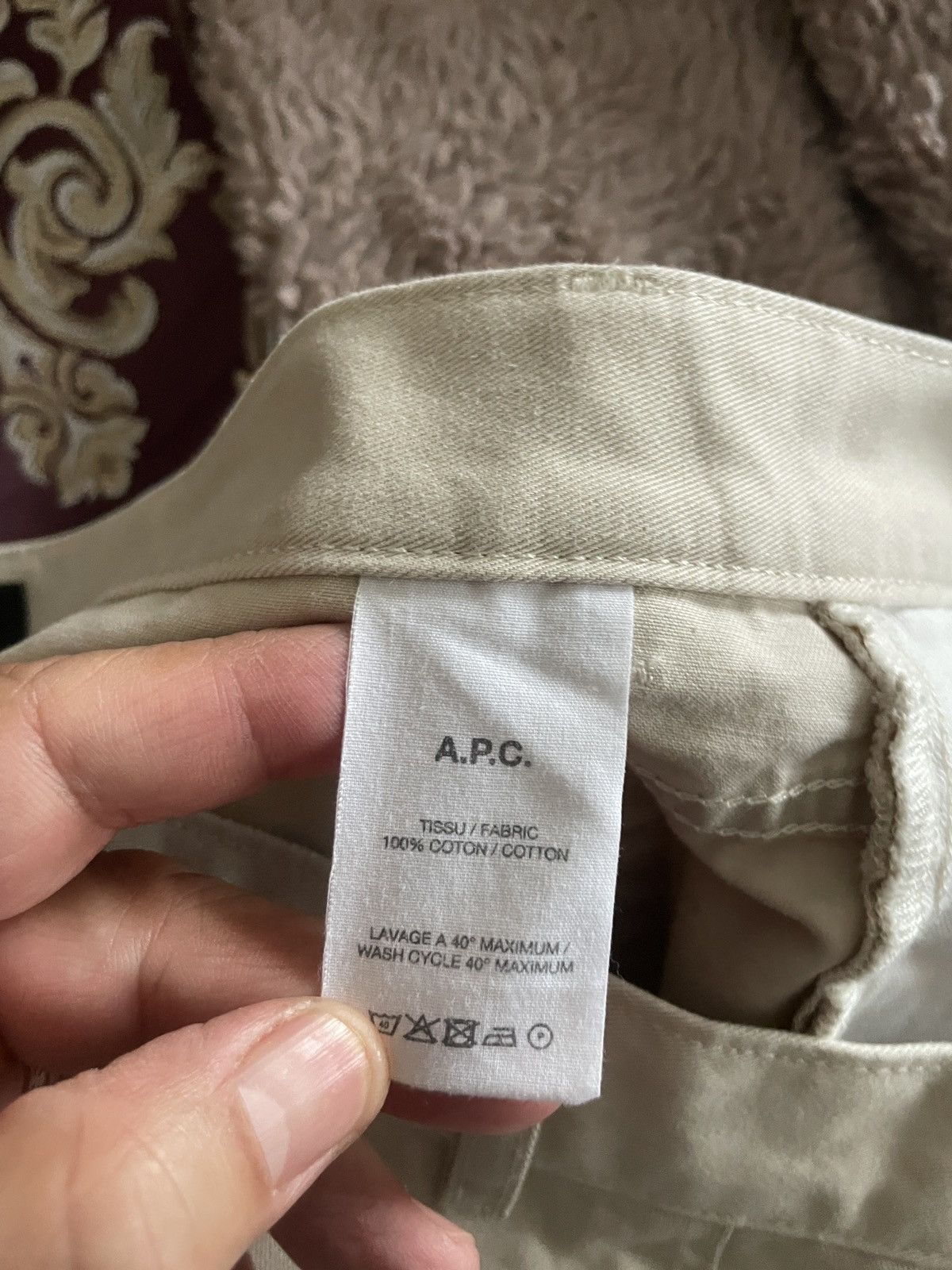 A.P.C. Cotton Button Fly Jeans Size US 30 / EU 46 - 10 Thumbnail