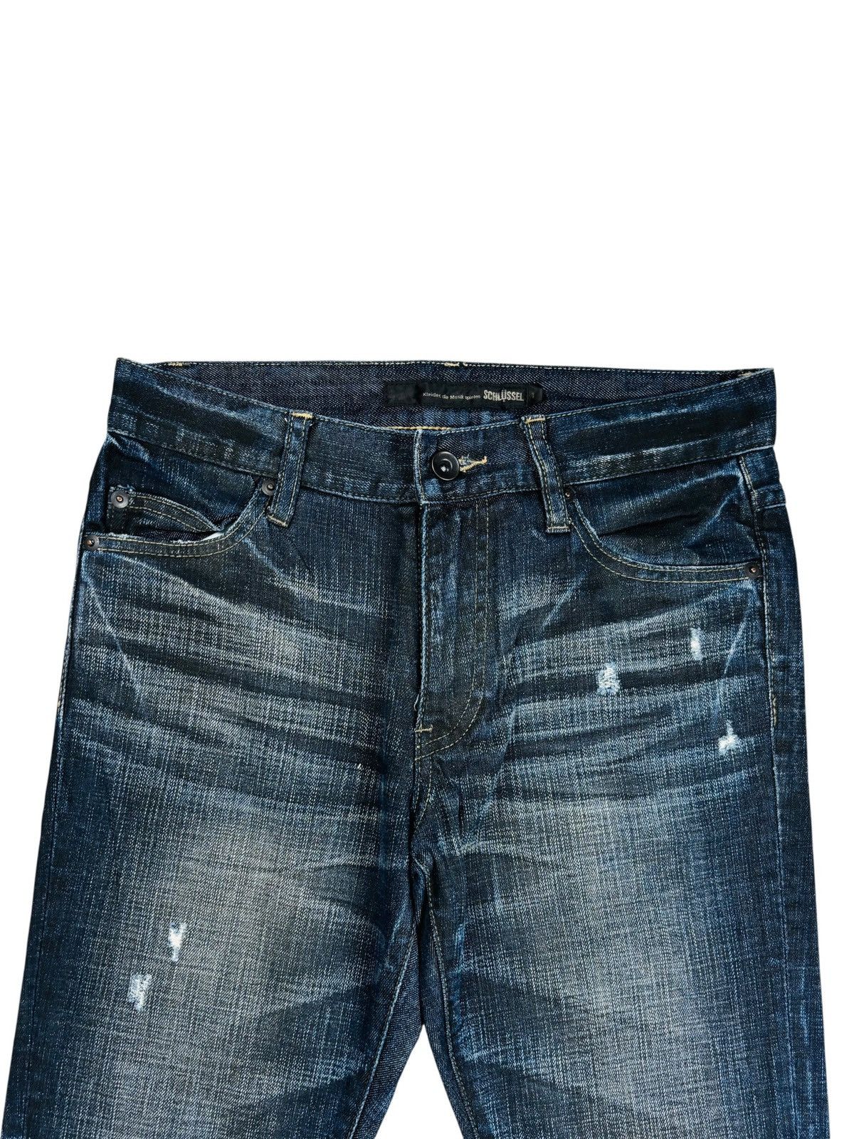 BUFFALO BOBS 2000s Schlussel - Vkei Style Clawmark Denim Pants Size US 29 - 4 Thumbnail