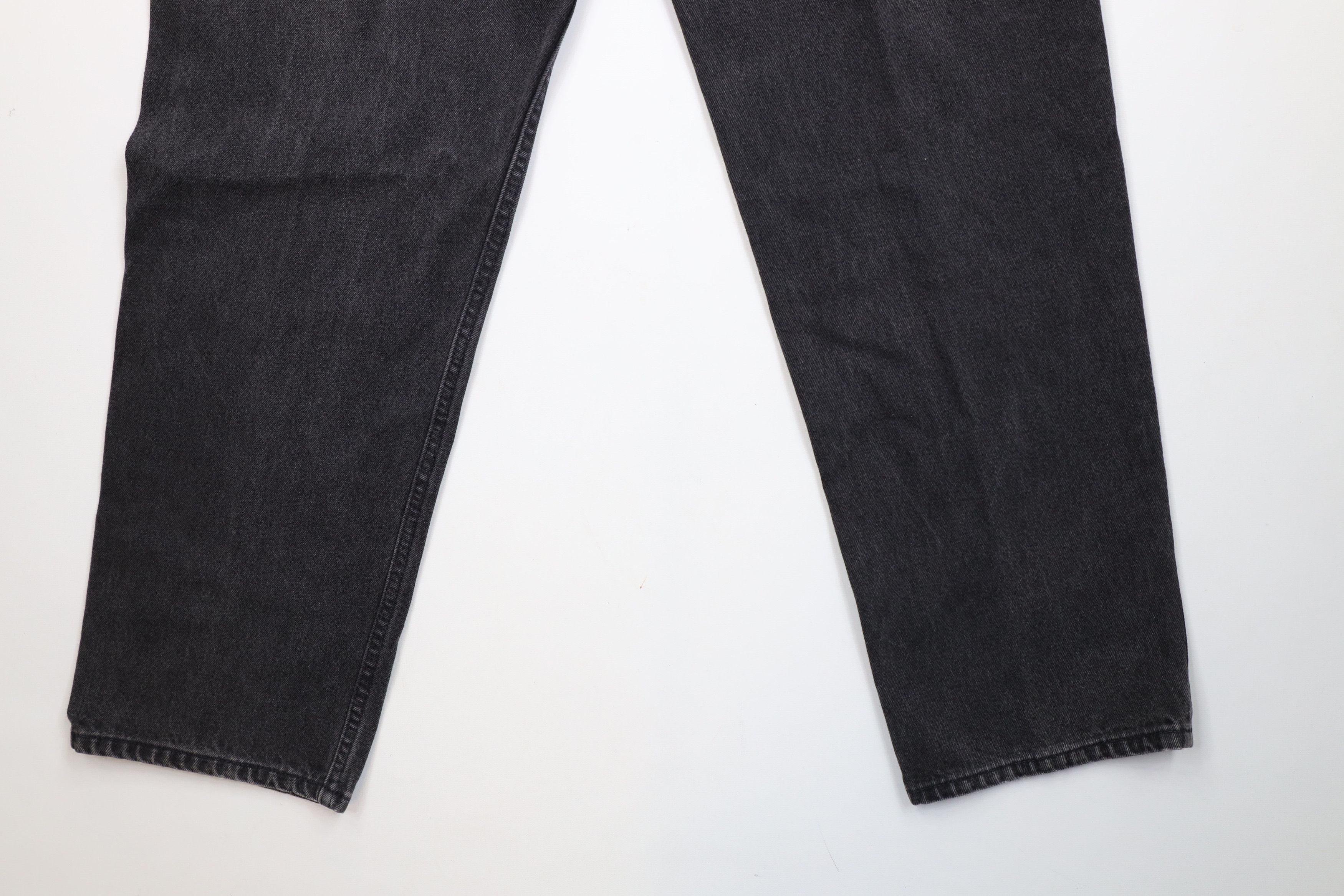 Levi's Vintage 90s Levis 550 Orange Tab Denim Jeans Black Cotton Size US 40 / EU 56 - 11 Thumbnail