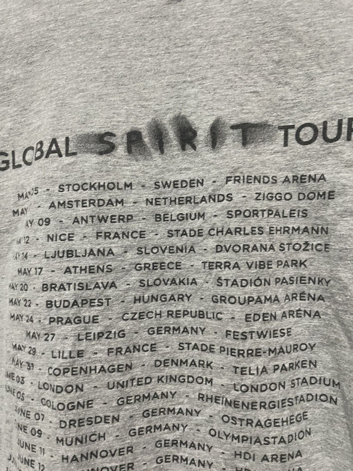 Band Tees Depeche Mode Global Sprit Tour 2017 T Shirt Band T Shirt Size US XL / EU 56 / 4 - 10 Thumbnail