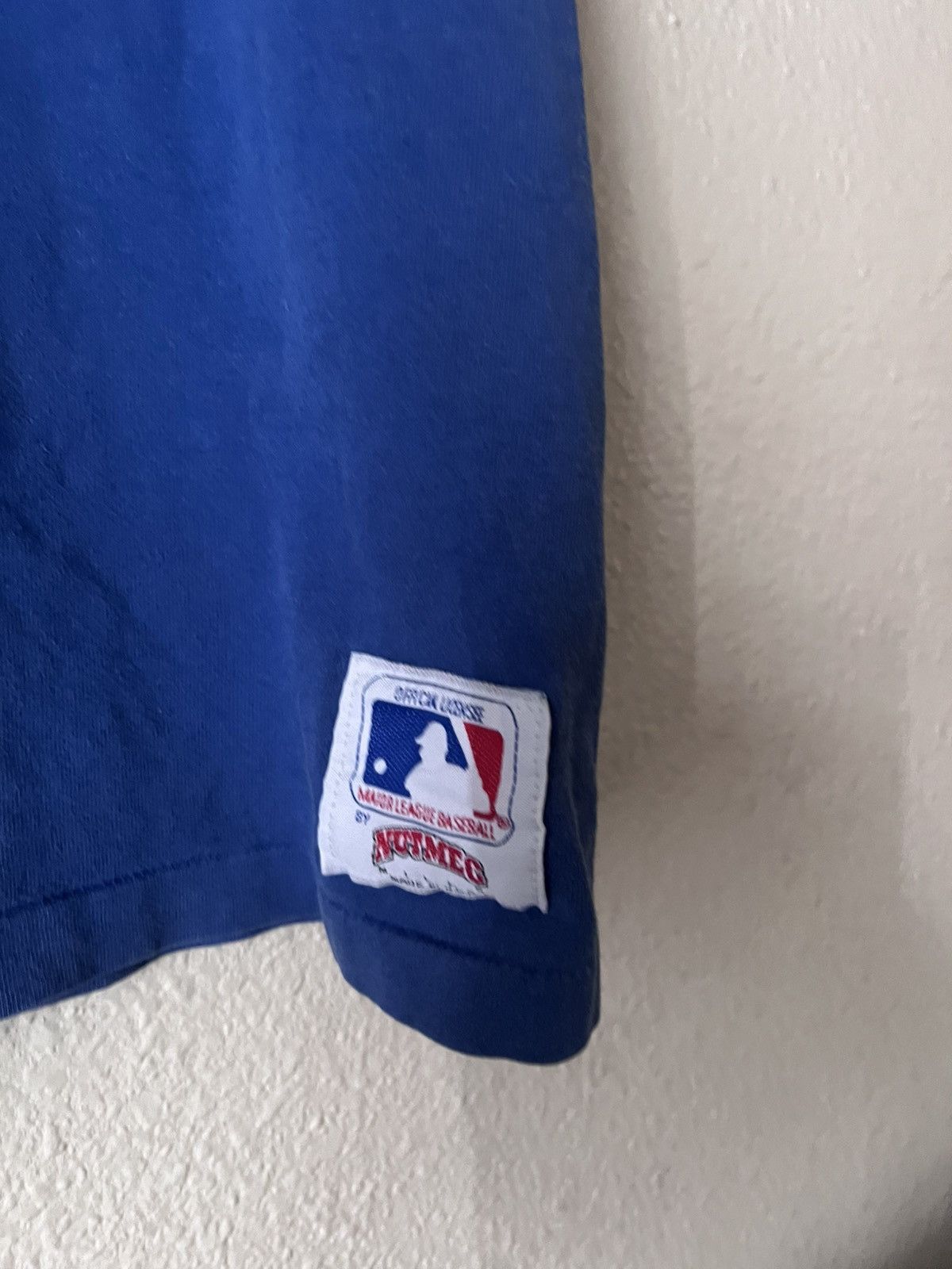 Vintage Vintage 80s Chicago Cubs Crest T Shirt Size US XL / EU 56 / 4 - 3 Thumbnail