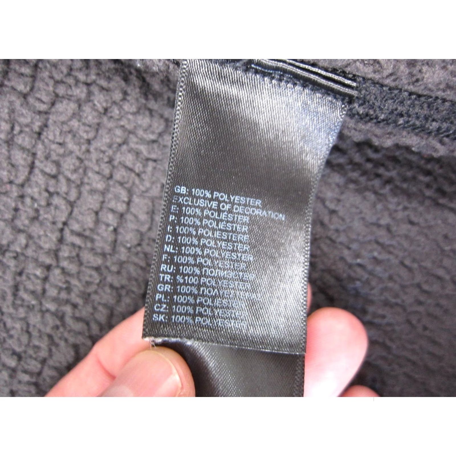 The North Face The North Face Jacket Mens Medium Black 1/2 Zip Textured Fleece Pullover Outdoor Size US M / EU 48-50 / 2 - 7 Thumbnail