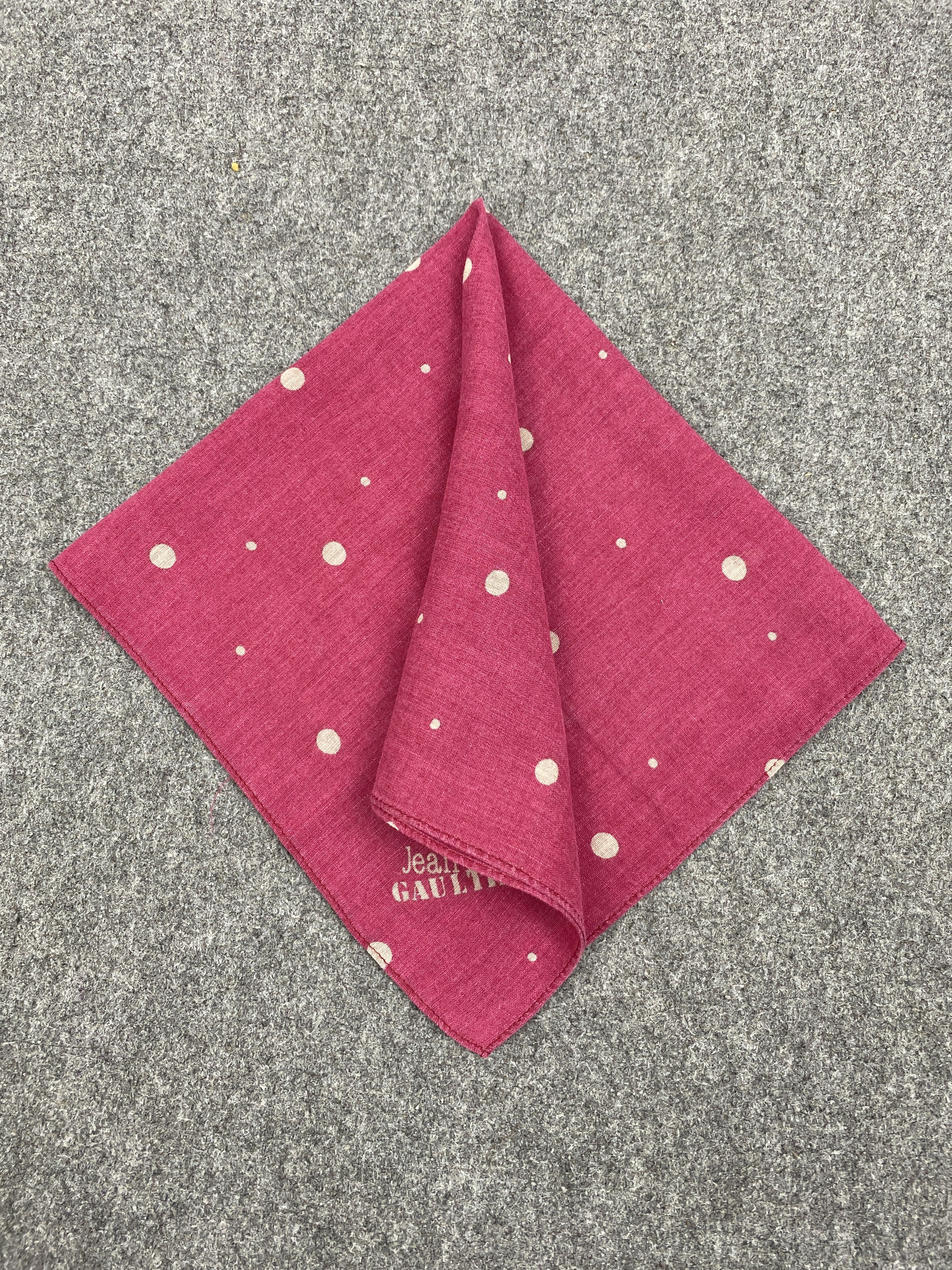 Jean Paul Gaultier Jean Paul Gaultier handkerchief / Pocketsquare HKC0373 Size ONE SIZE - 3 Thumbnail
