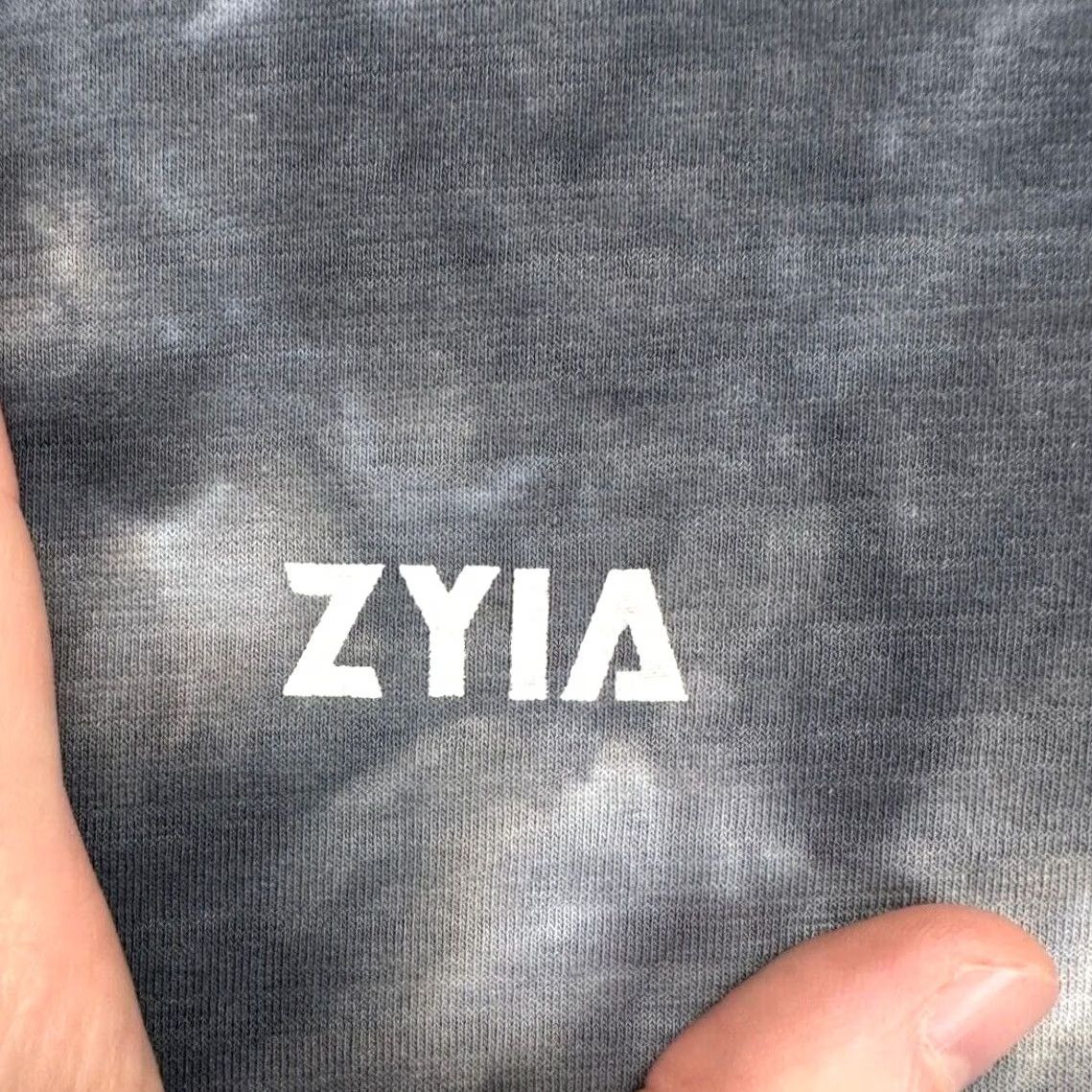 Vintage Zyia Active Mens XL Tie-Dye Crewneck Sweatshirt Pullover Long Sleeve Grey New with Tags Size US XL / EU 56 / 4 - 6 Thumbnail