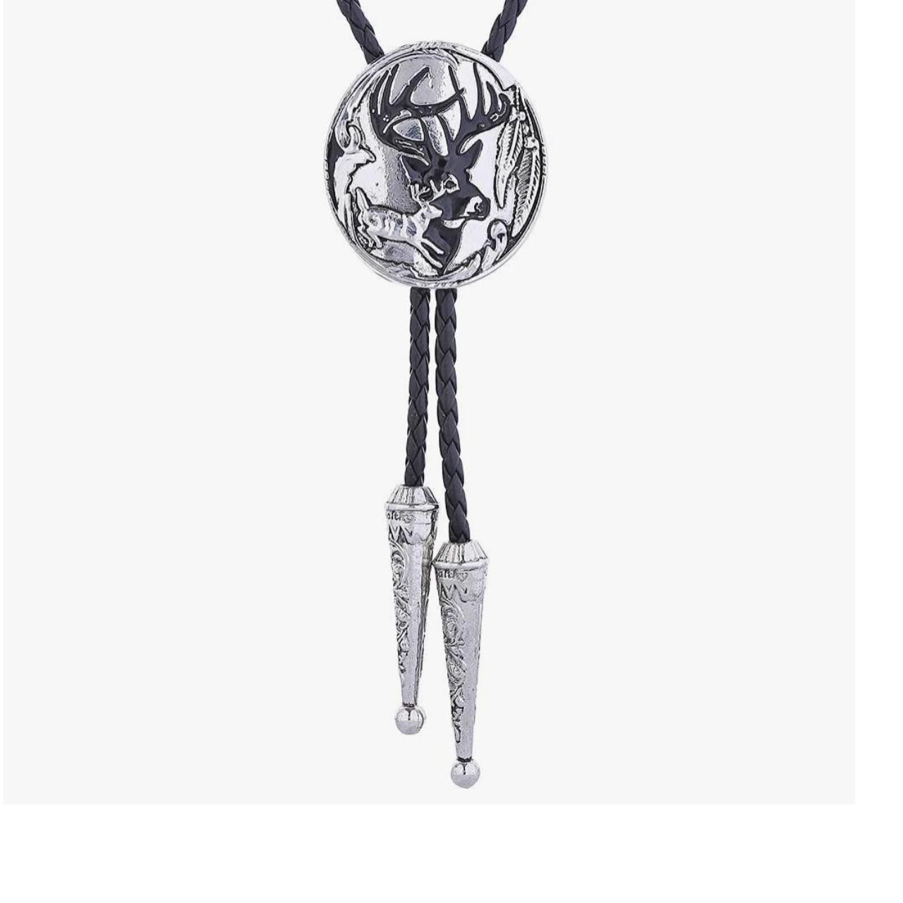 Other Handmade Round Shape Western Bolo Tie Size ONE SIZE - 5 Thumbnail