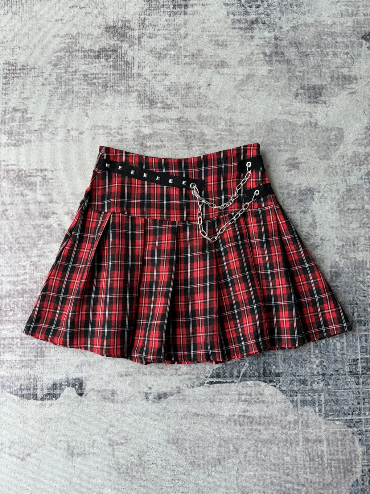 Japanese Brand XX Punk Riot Skirt Size 28" / US 6 / IT 42 - 4 Thumbnail