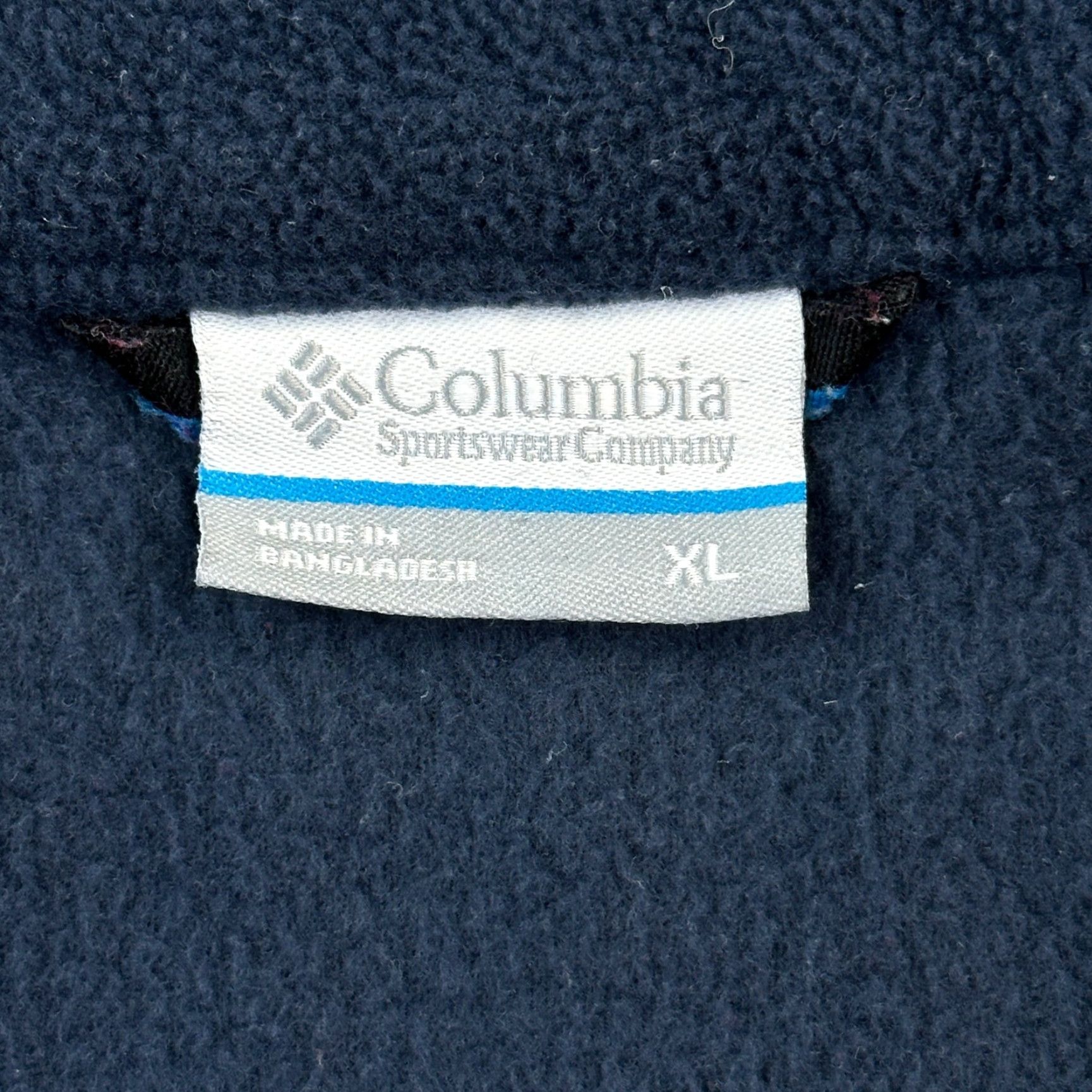 Vintage Columbia Vest Mens XL Blue Fleece Full Zip Outdoor Hiking Casual Windbreaker Size US XL / EU 56 / 4 - 3 Thumbnail