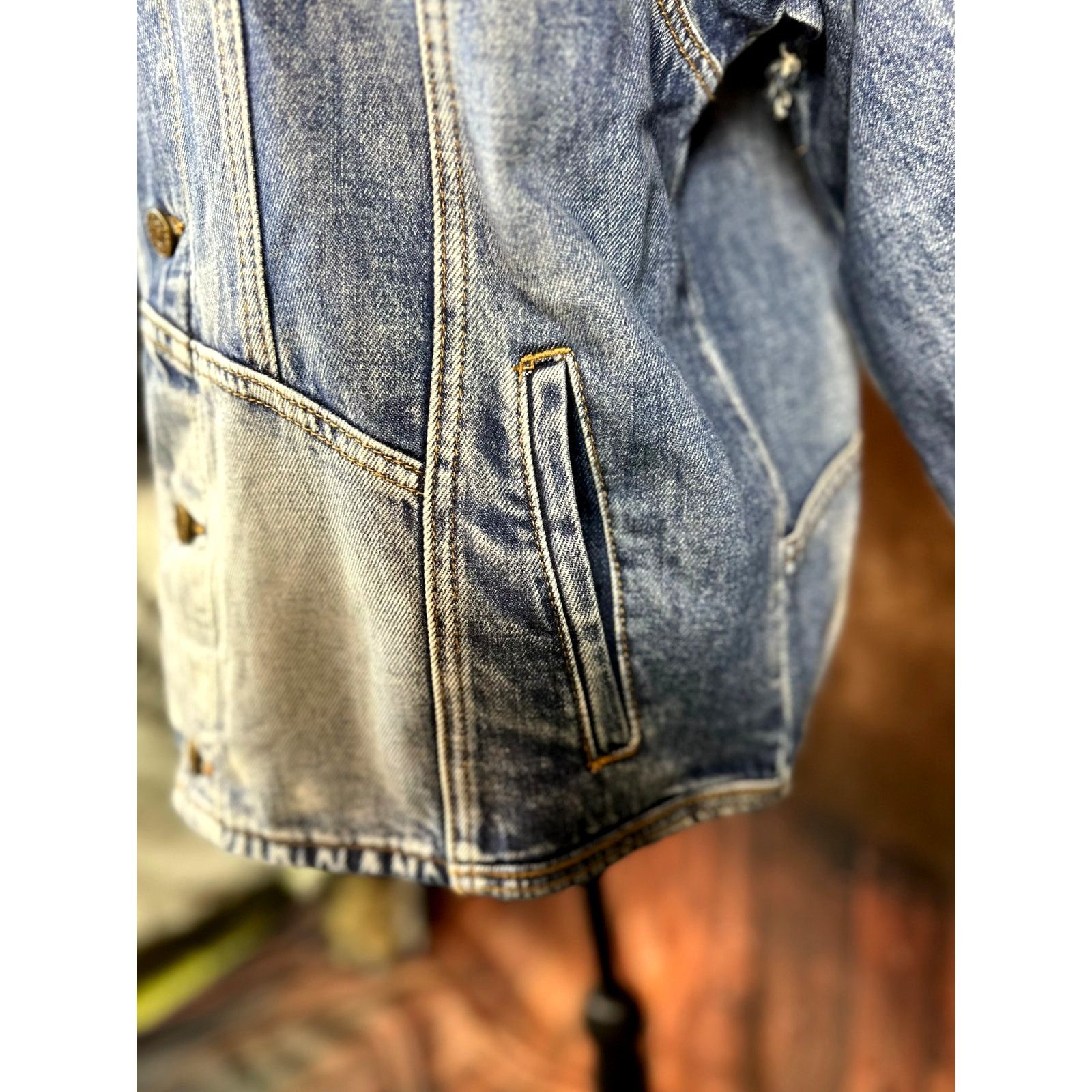 Free People Free PeopleXSandrine Rose Patchwork Trucker Jacket S Size S / US 4 / IT 40 - 10 Thumbnail