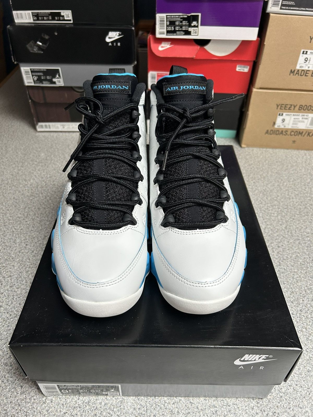 Jordan Brand Air Jordan 9 Powder Blue Size US 9.5 / EU 42-43 - 1 Thumbnail