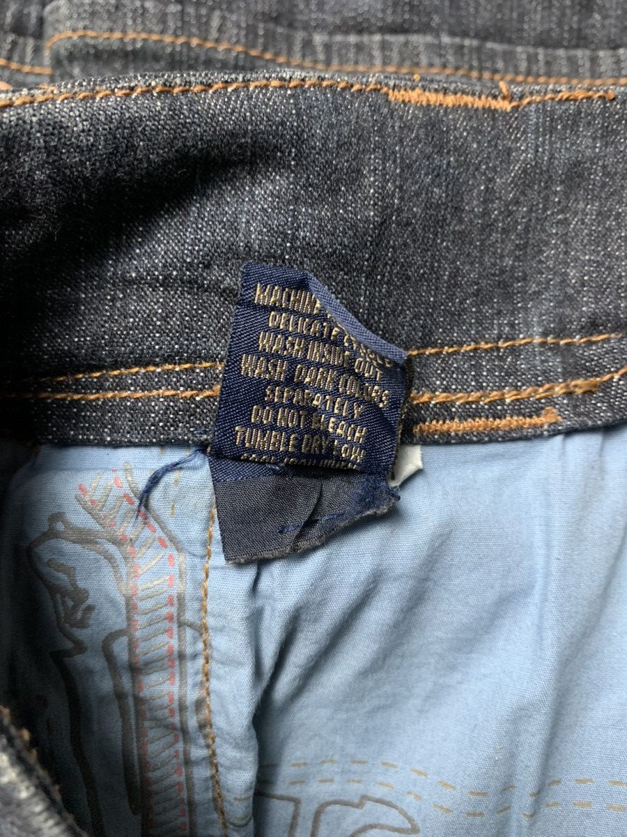 Marithe + Francois Girbaud 2000s Marithe Francois Girbaud Double Shuttle Tape Jorts Size US 40 / EU 56 - 10 Thumbnail