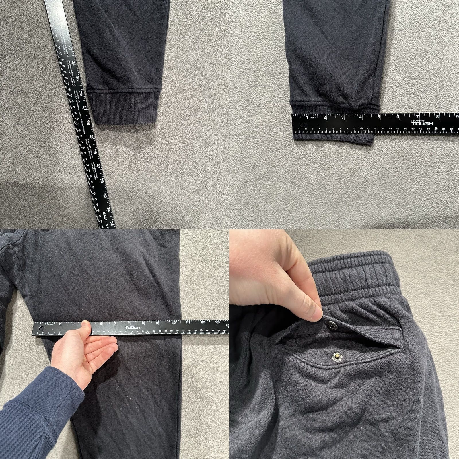 Under Armour Under Armour Rival Fleece Joggers Pants Mens Small Faded Black 1366366 FAIR Size US 29 - 10 Thumbnail