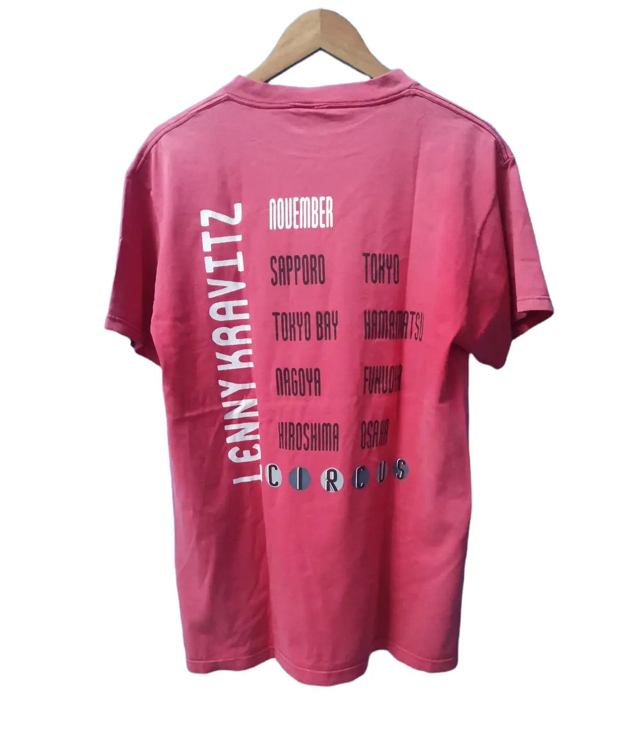 Band Tees Vintage 90’s Lenny Kravitz Circus Tour Tee Rap Rare Size US L / EU 52-54 / 3 - 8 Thumbnail
