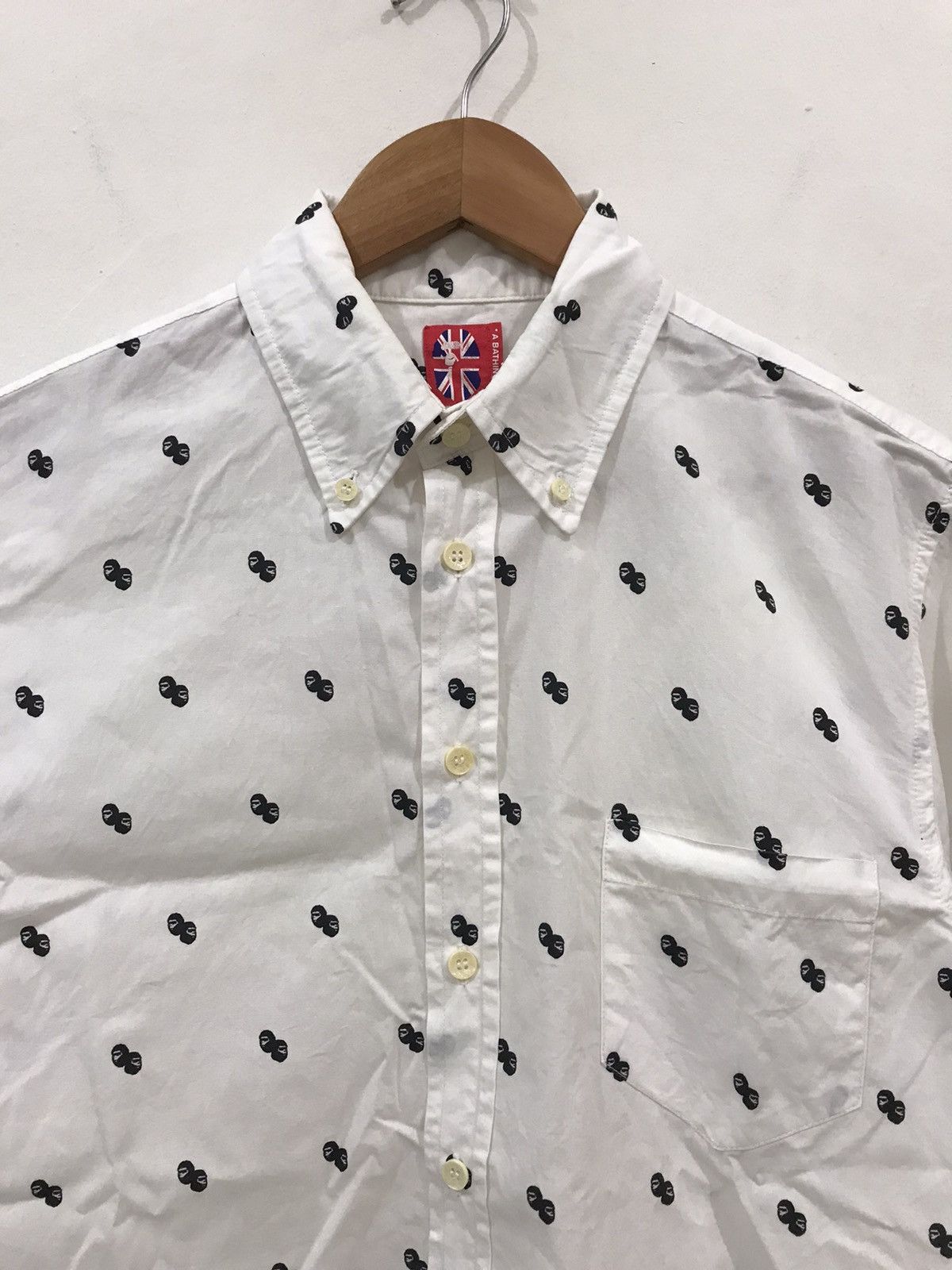Bape Bathing Ape Flag Tag Shirt Size US M / EU 48-50 / 2 - 2 Thumbnail