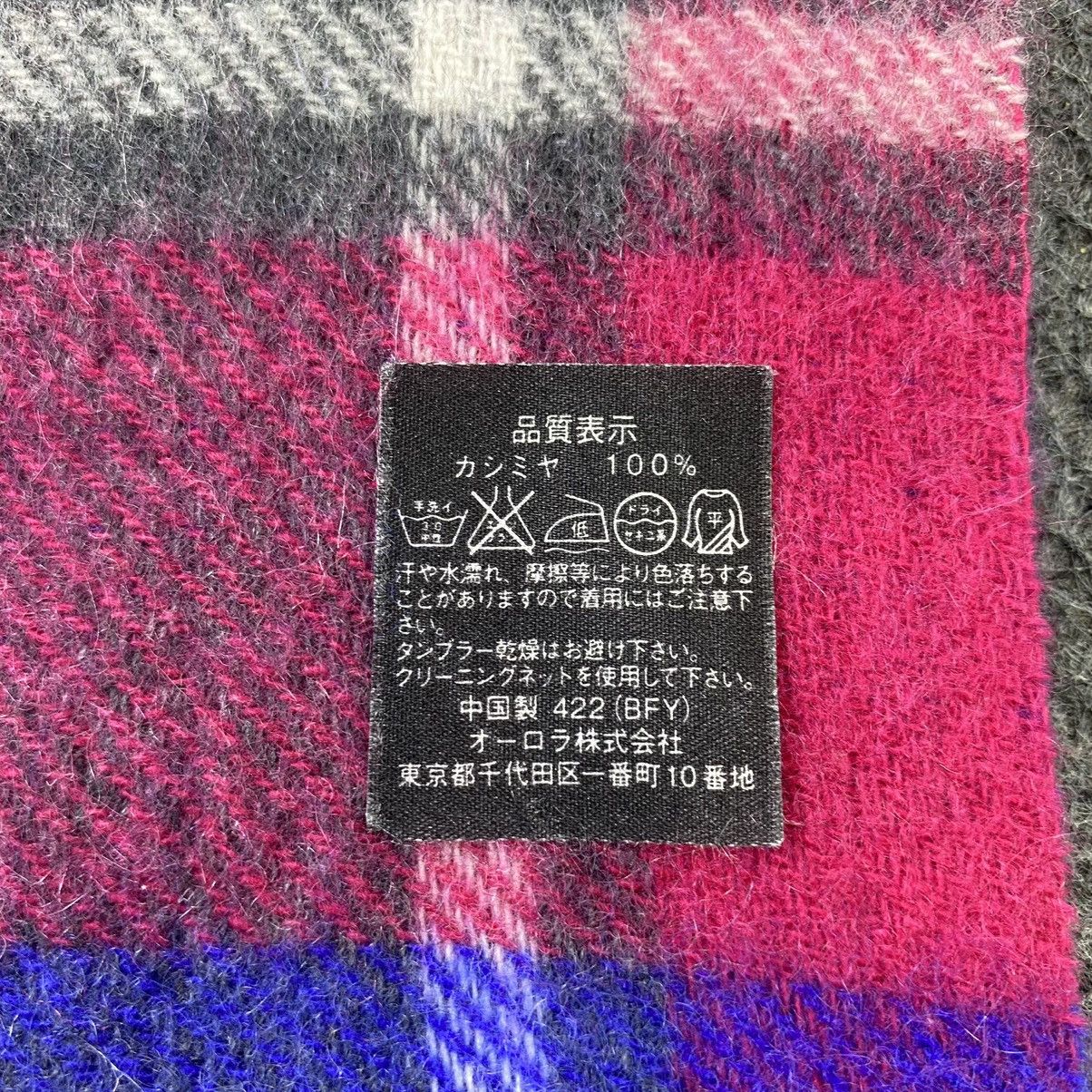 Aquascutum Aquasqutum Cashmere Scarf / Muffler / Neckwear - T1276 Size ONE SIZE - 6 Thumbnail