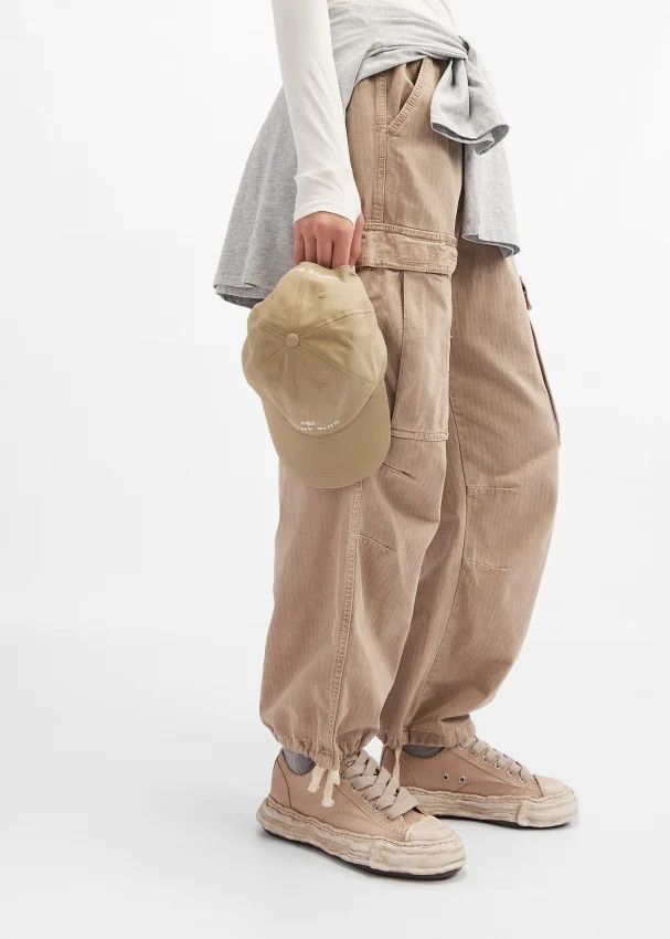 Maison MIHARA YASUHIRO o1mle0924 Low-Top Sneaker in Brown Size US 5.5 / EU 38 - 2 Thumbnail