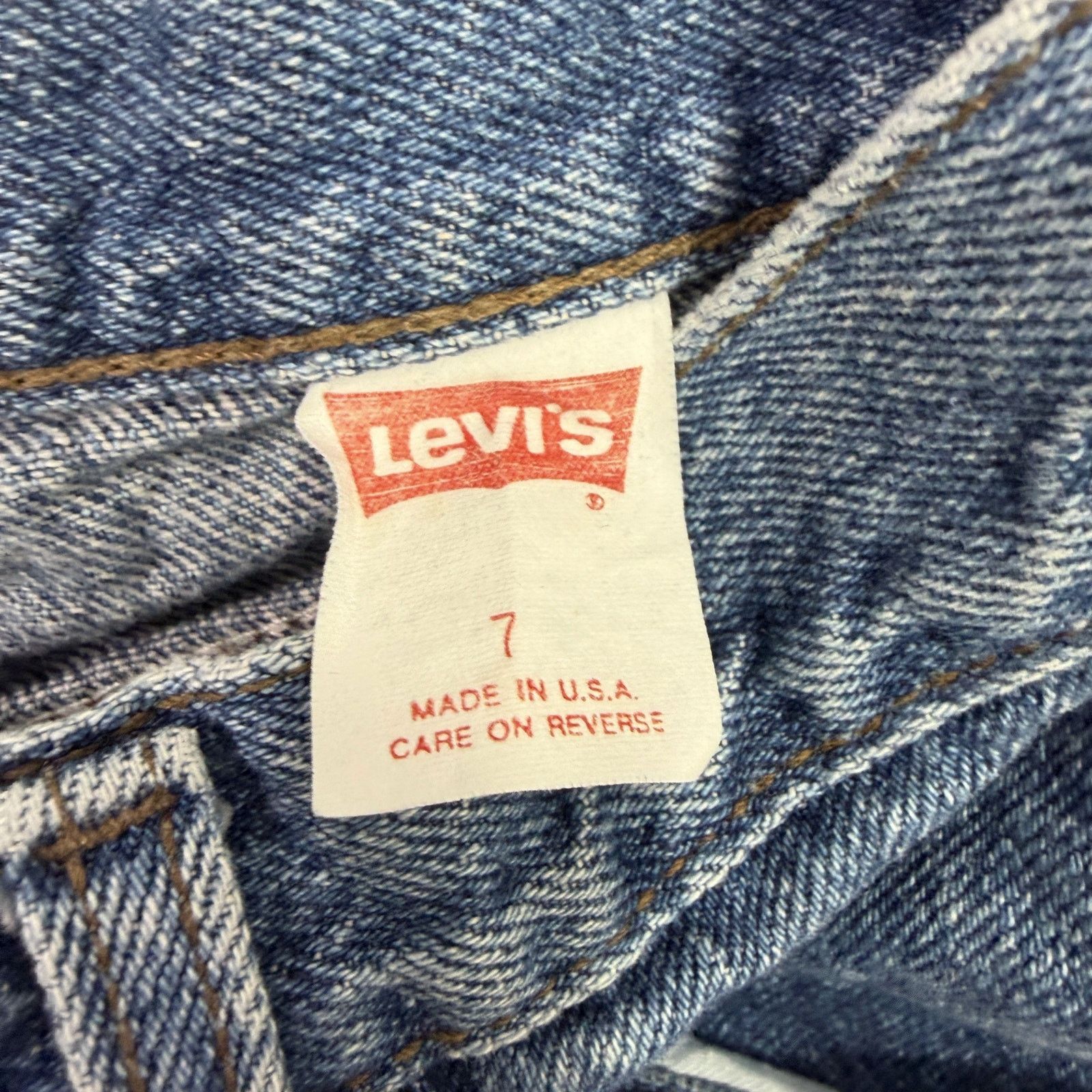 Vintage Vintage Levis 900 Jeans Women's 7 (24x33) Blue Mom High Rise Size 24" / US 00 / IT 34 - 3 Thumbnail