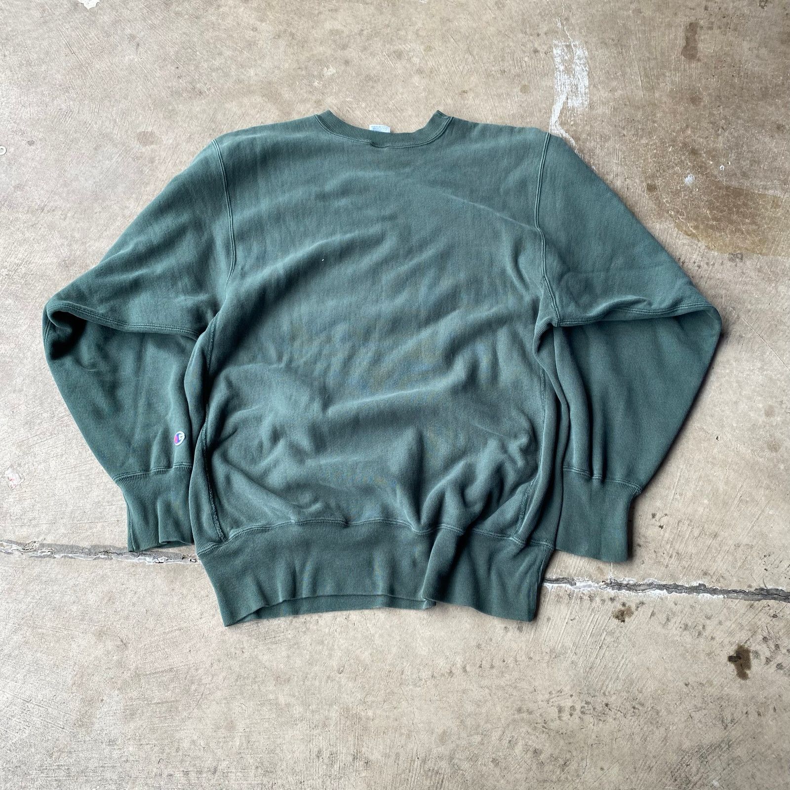 Vintage VINTAGE 80S CHAMPION REVERSE WEAVE GREEN SWEATSHIRT XXL Size US M / EU 48-50 / 2 - 3 Thumbnail