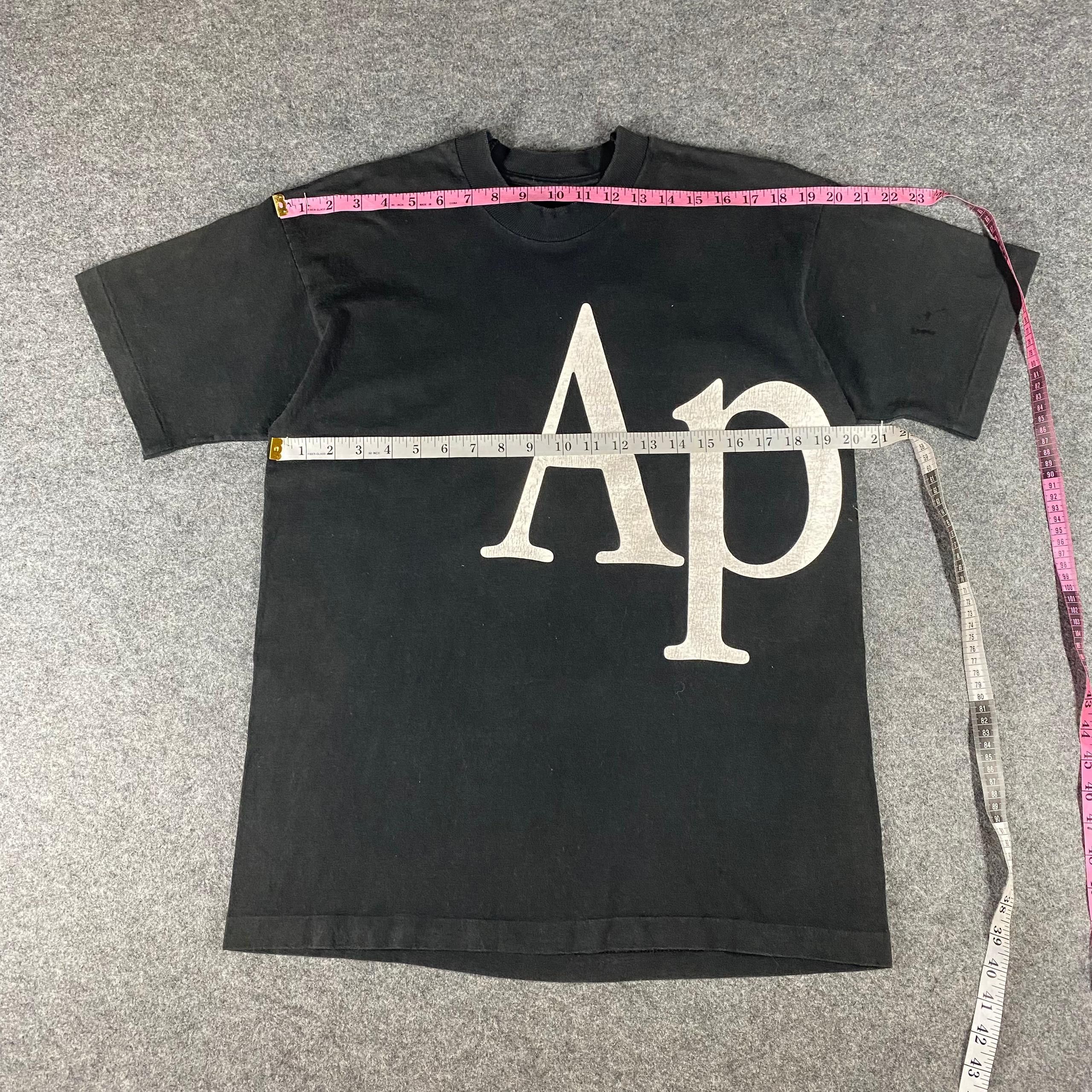 Apple Vintage 90s Apple Distressed Tshirt Size US M / EU 48-50 / 2 - 3 Thumbnail