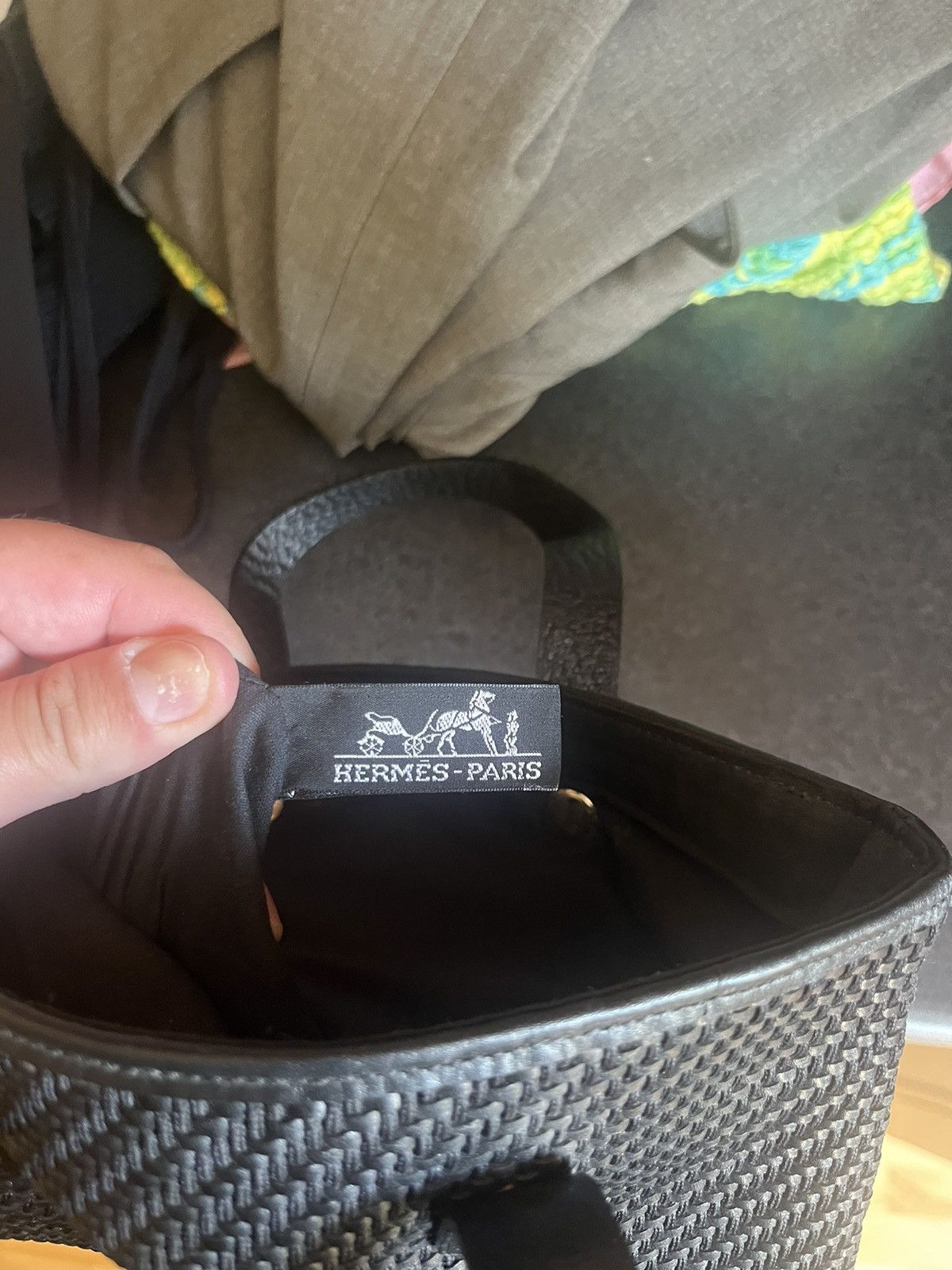 Hermes Hermes Ahmedabad black Size ONE SIZE - 3 Thumbnail