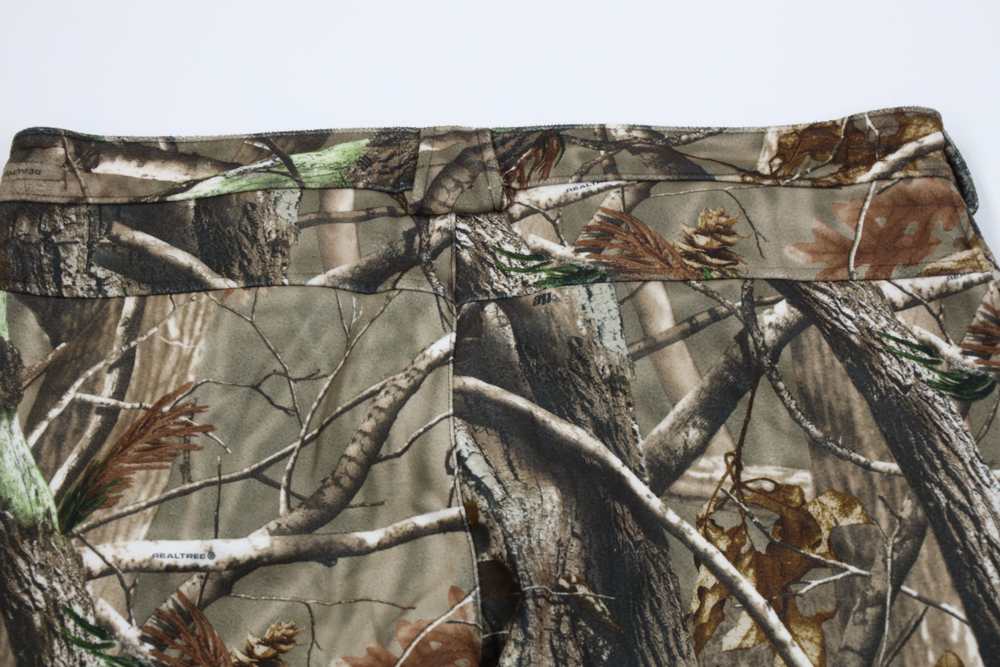 Vintage Vintage Y2K Heavyweight Camouflage Chamois Wide Leg Pants Size 30" / US 8 / IT 44 - 12 Thumbnail