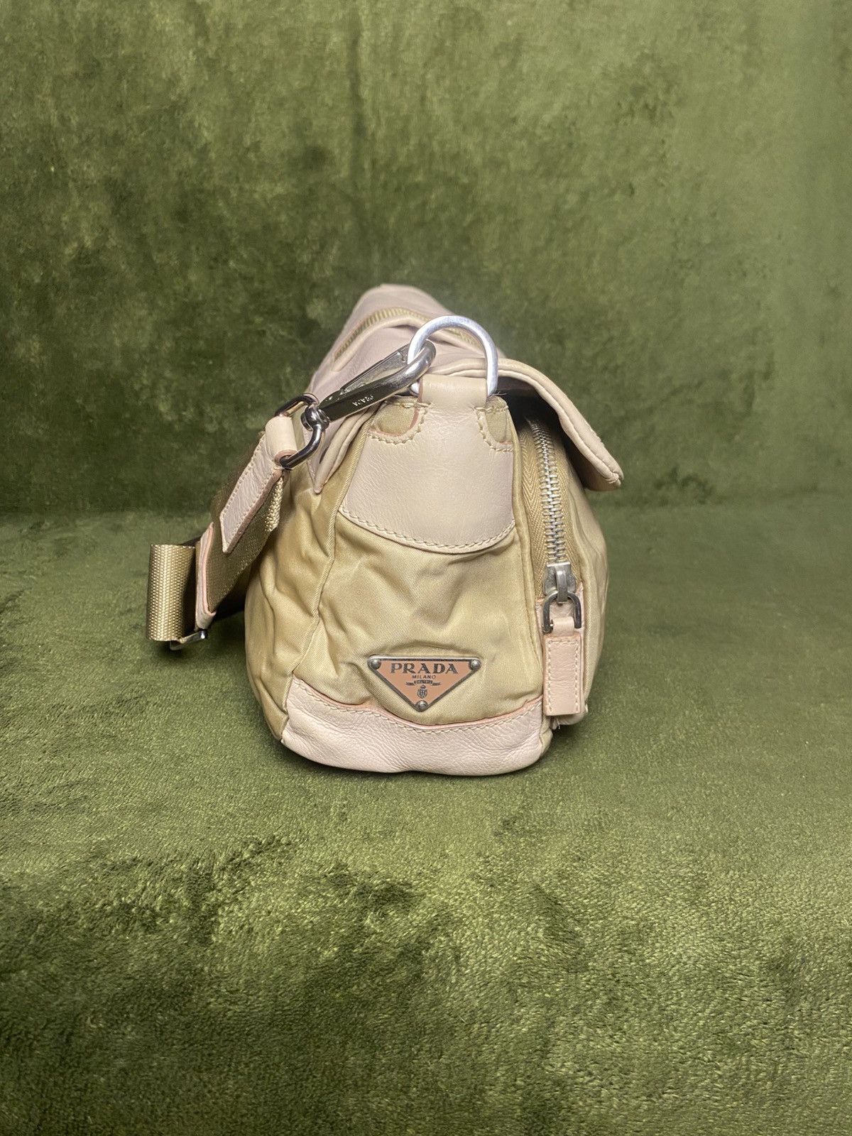 Prada Prada Tessuto Nylon and leather shoulder bag Size ONE SIZE - 14 Thumbnail
