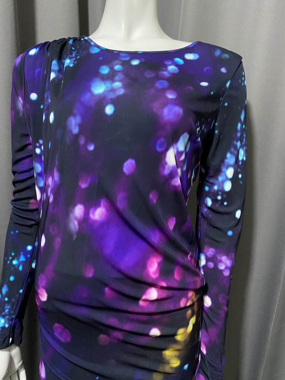 Escada Sport Escada- Sparkle Universe Midi Dress Size M / US 6-8 / IT 42-44 - 11 Thumbnail